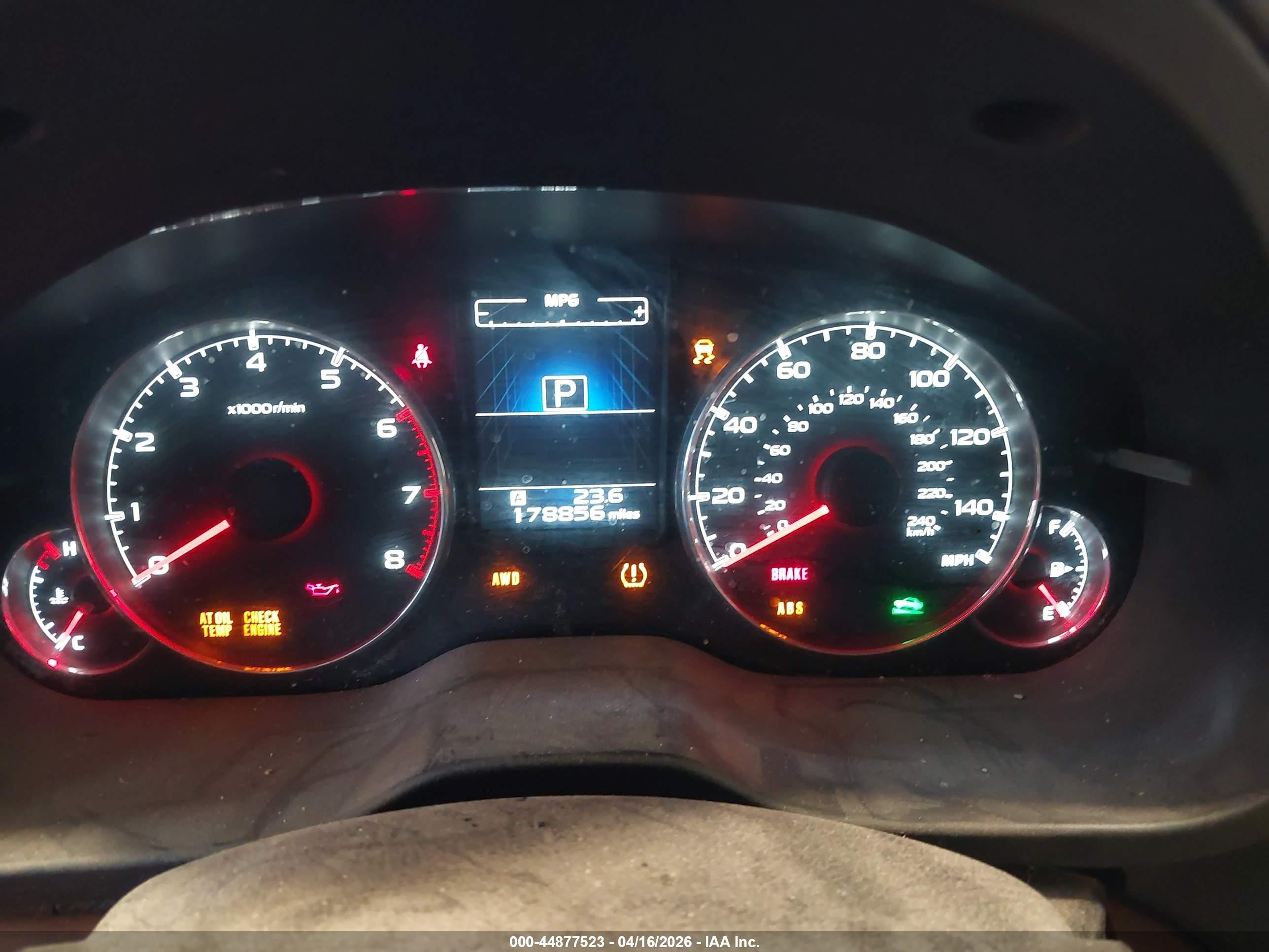 2014 Subaru Outback 2.5i Limited Blue vin: 4S4BRCLC8E3251985