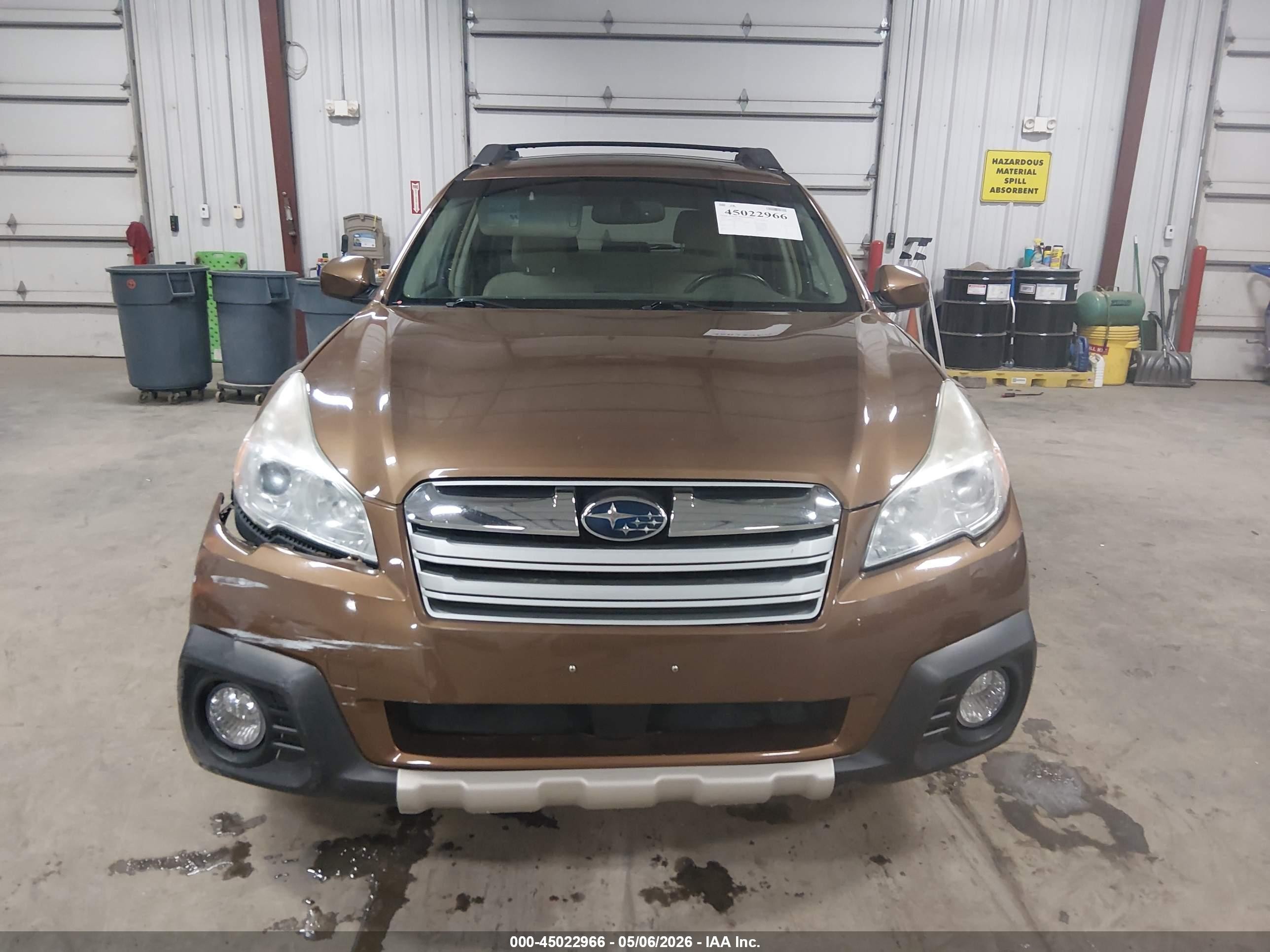 2013 Subaru Outback 2.5i Limited Brown vin: 4S4BRCLC9D3225264
