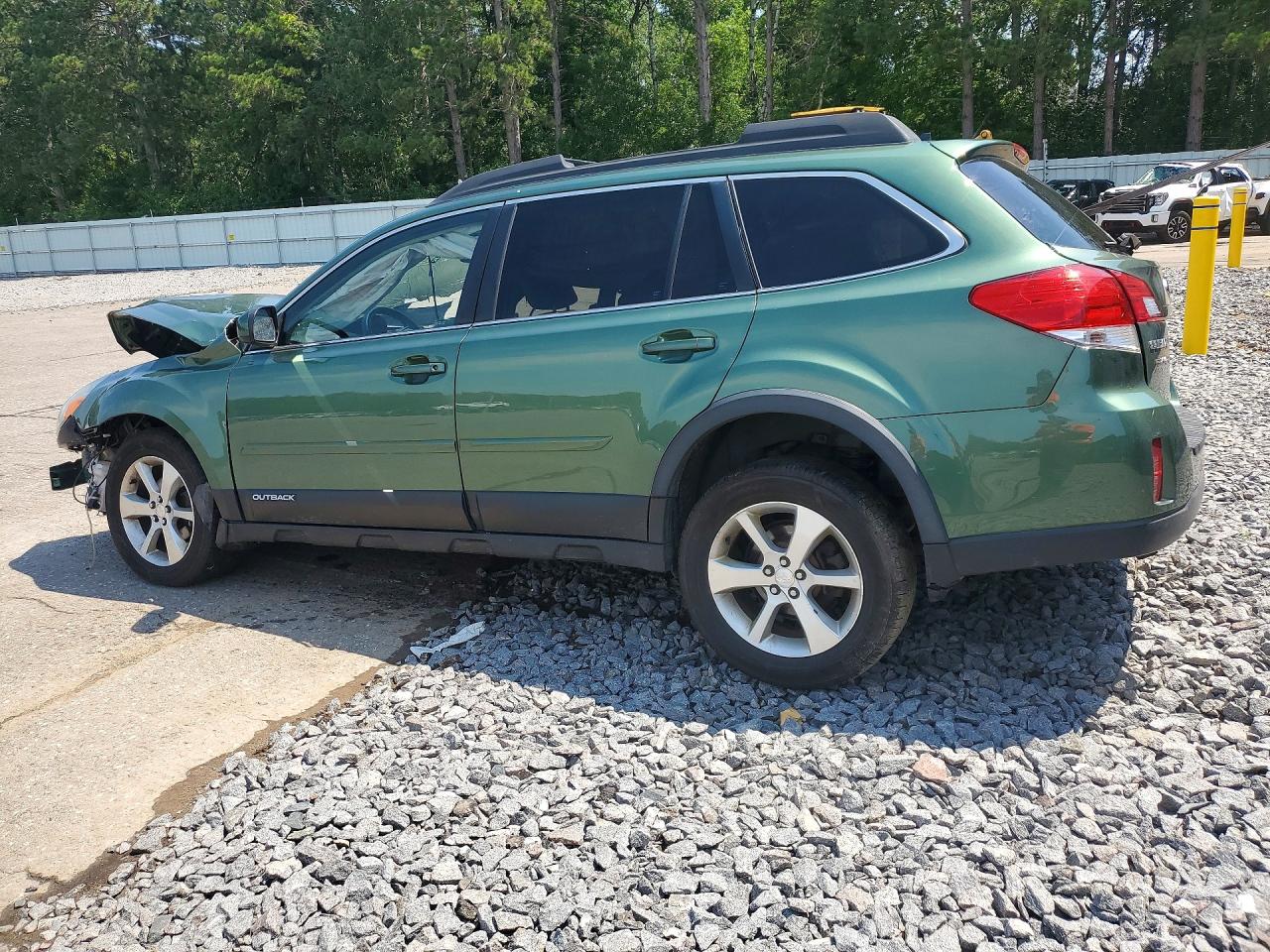 2014 Subaru Outback 2.5i Limited Green vin: 4S4BRCLC9E3246133