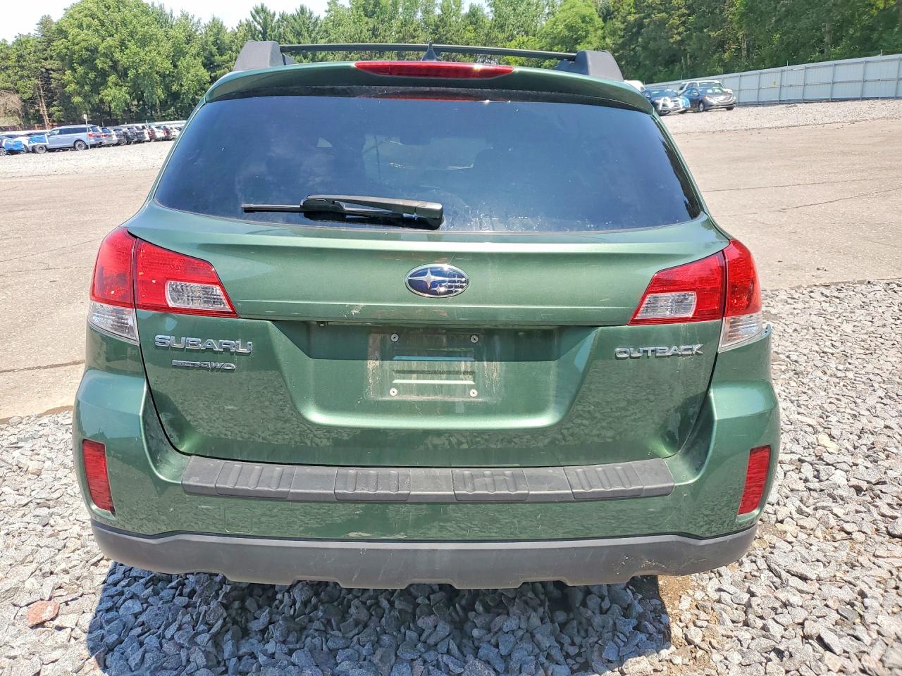 2014 Subaru Outback 2.5i Limited Green vin: 4S4BRCLC9E3246133