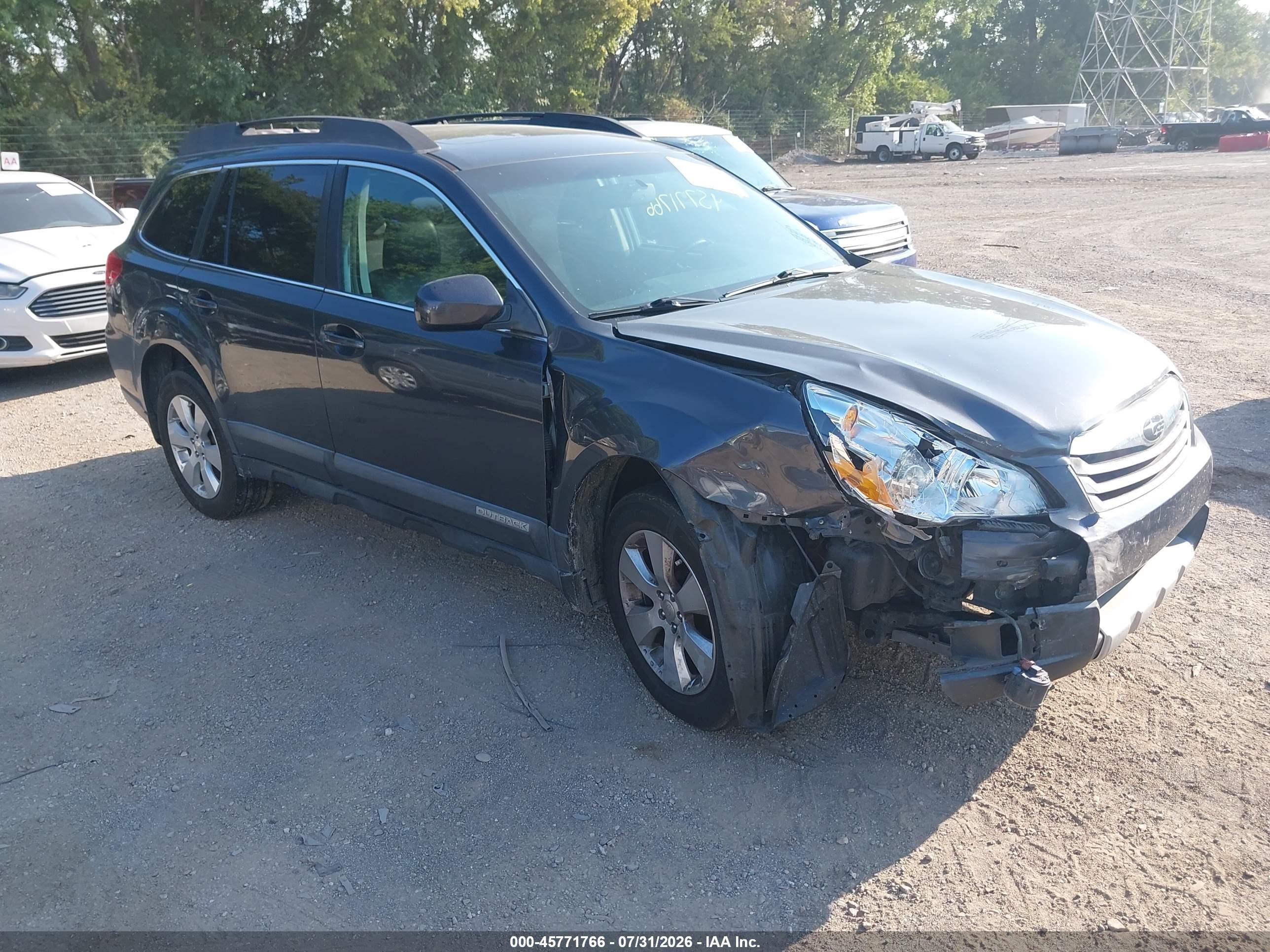 2011 Subaru Outback 2.5i Limited Серый vin: 4S4BRCLCXB3351226