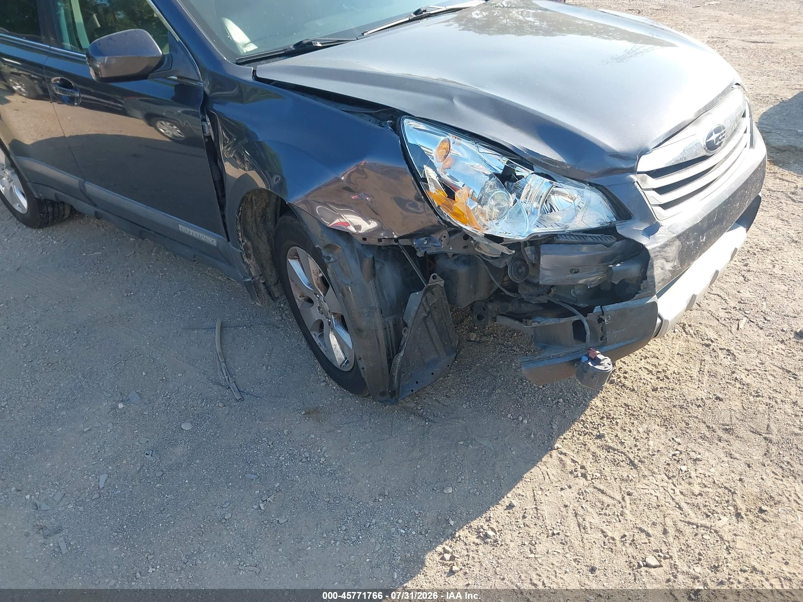 2011 Subaru Outback 2.5i Limited Серый vin: 4S4BRCLCXB3351226