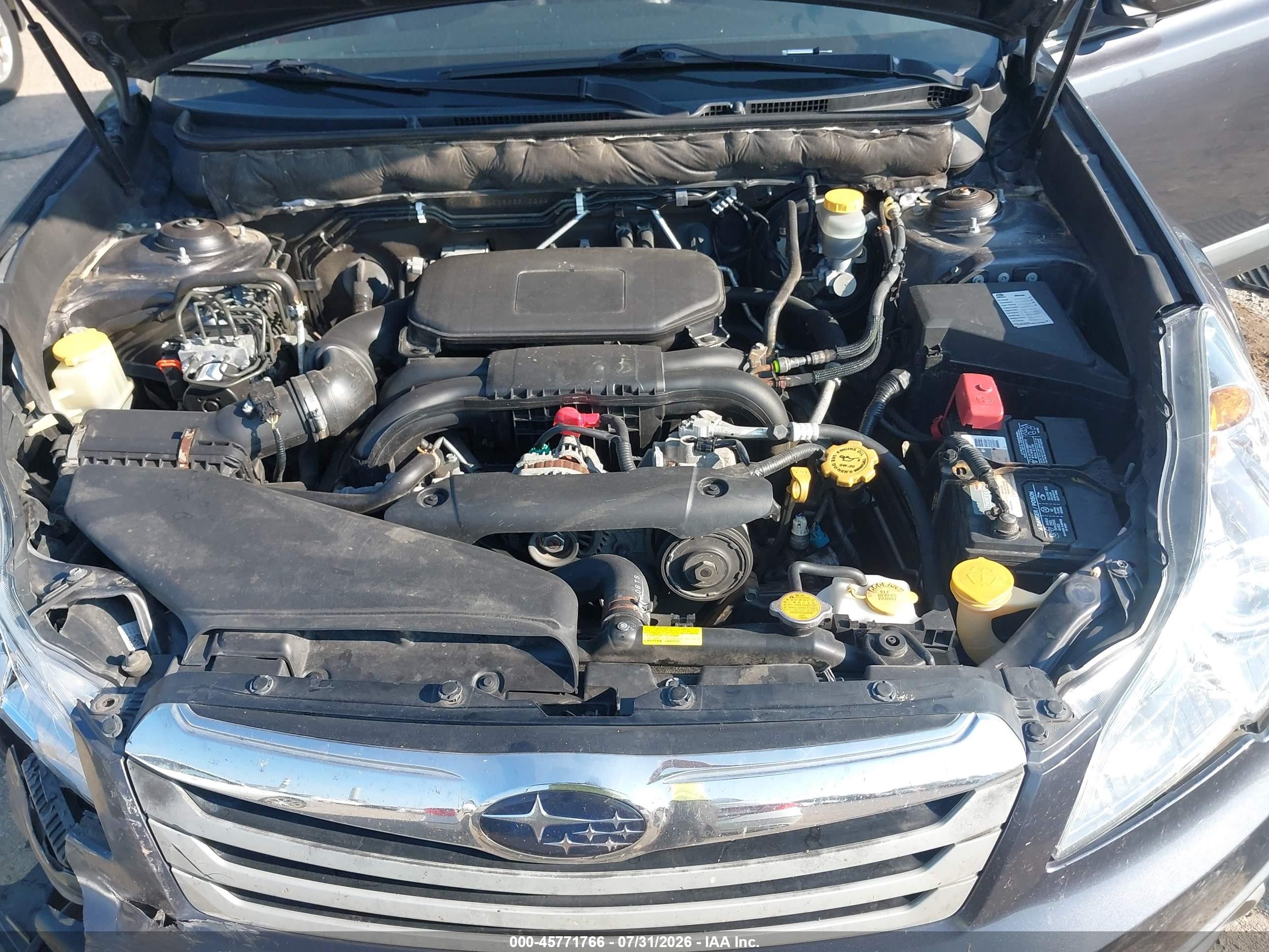 2011 Subaru Outback 2.5i Limited Серый vin: 4S4BRCLCXB3351226