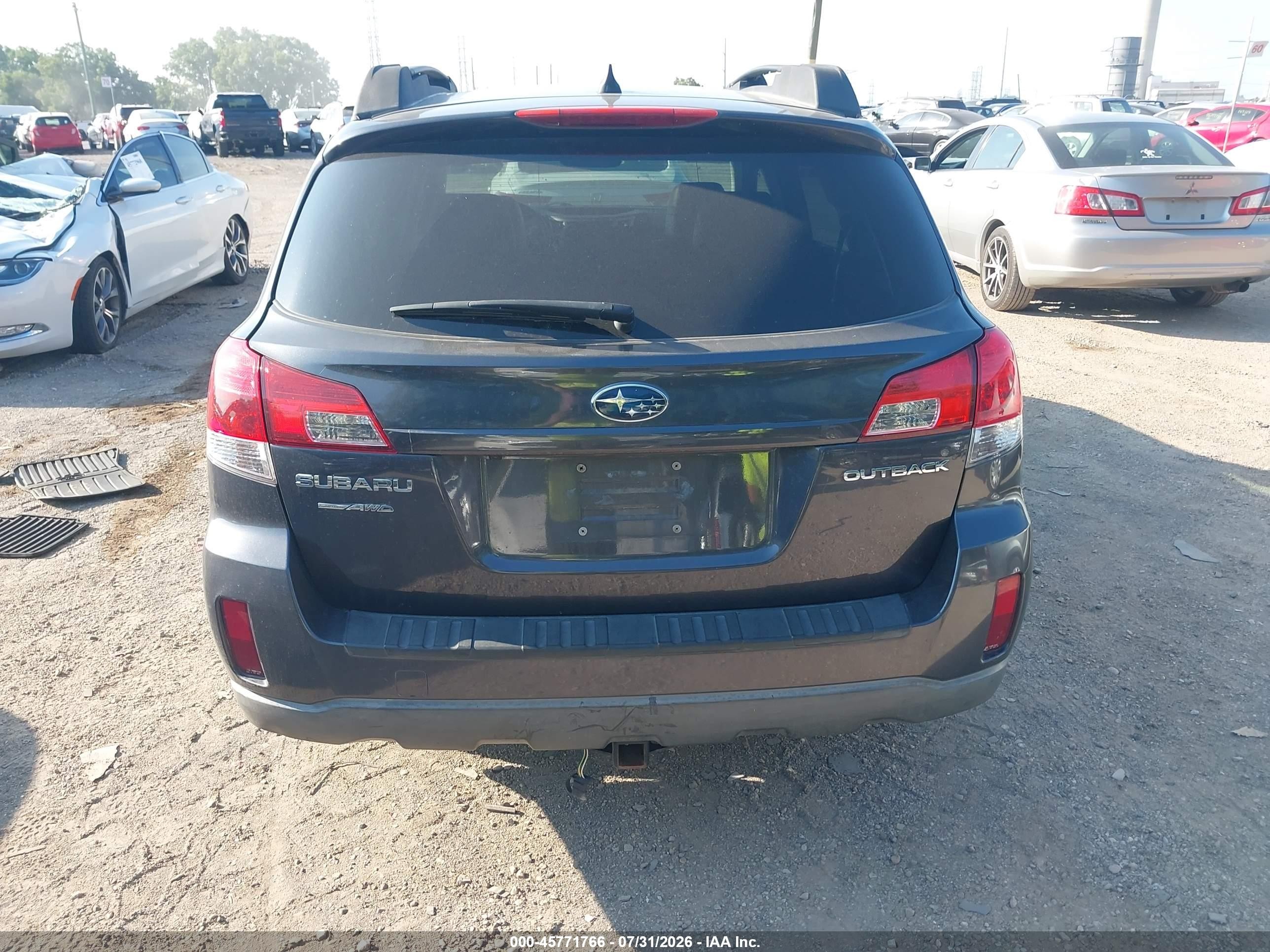2011 Subaru Outback 2.5i Limited Серый vin: 4S4BRCLCXB3351226