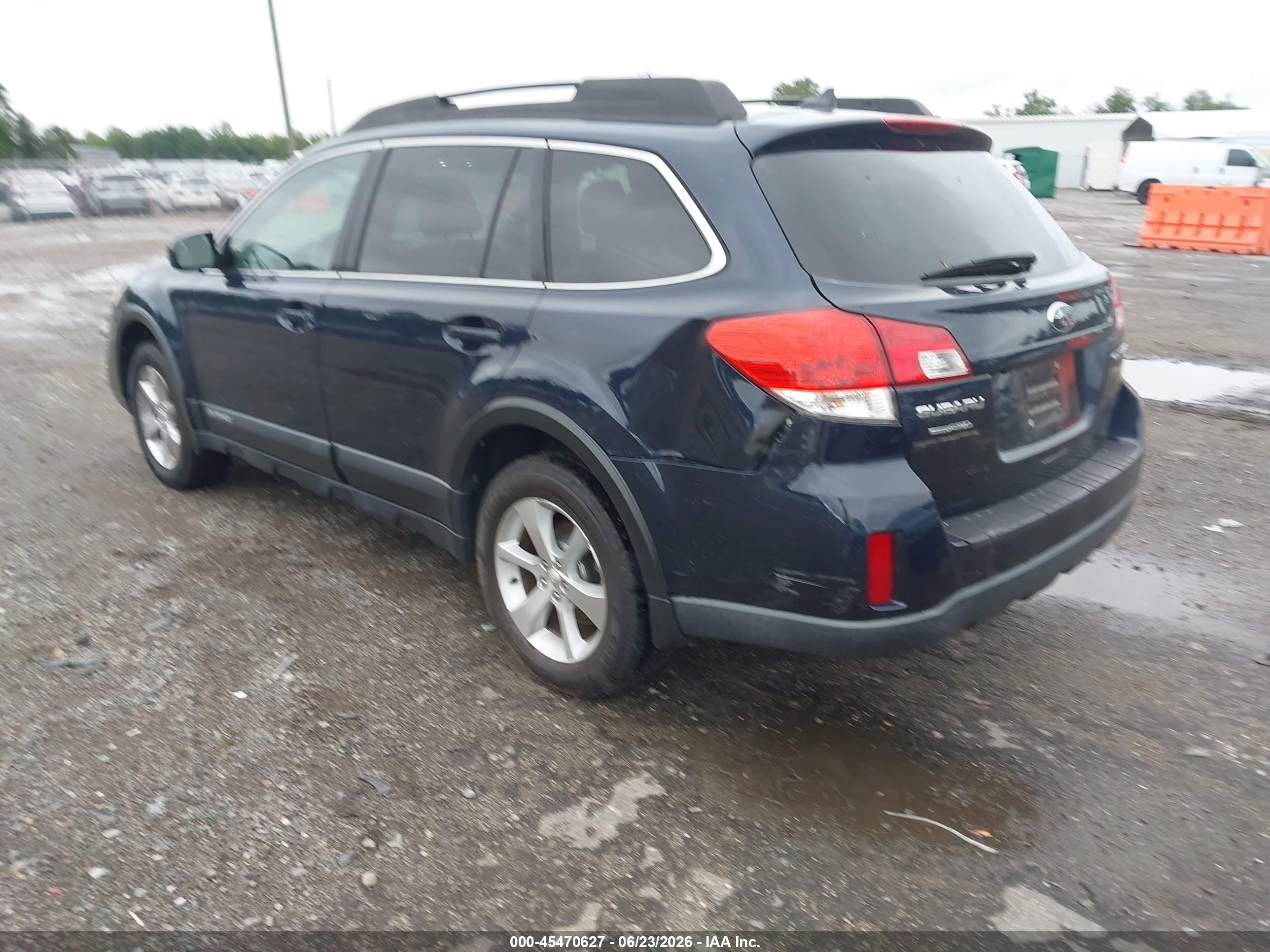 2013 Subaru Outback 2.5i Limited Синий vin: 4S4BRCLCXD3264137