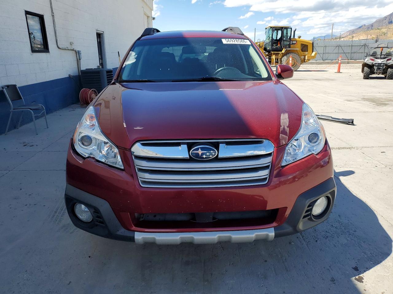 2014 Subaru Outback 2.5i Limited Red vin: 4S4BRCMC3E3286609