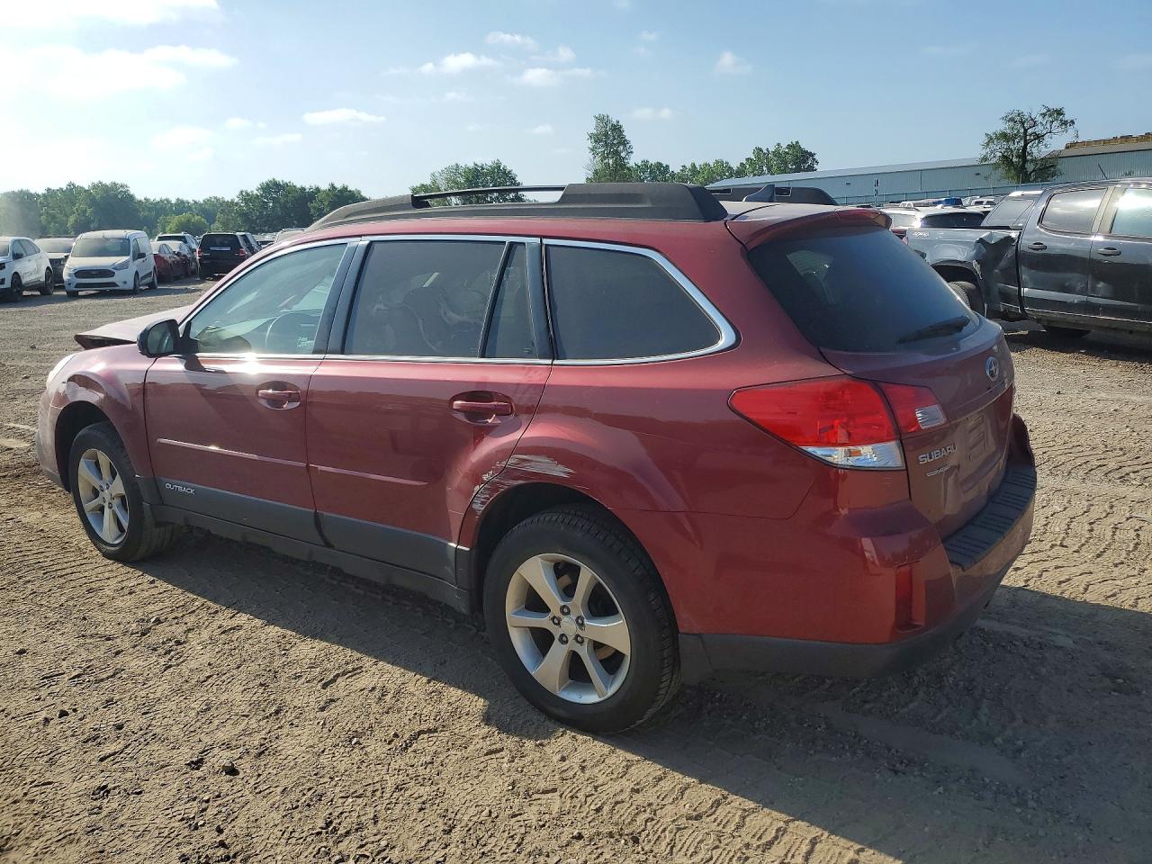2014 Subaru Outback 2.5i Limited Maroon vin: 4S4BRCMC5E3302194