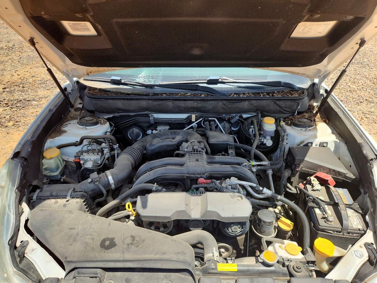 2013 Subaru Outback 2.5i Limited Белый vin: 4S4BRCPC3D3260229