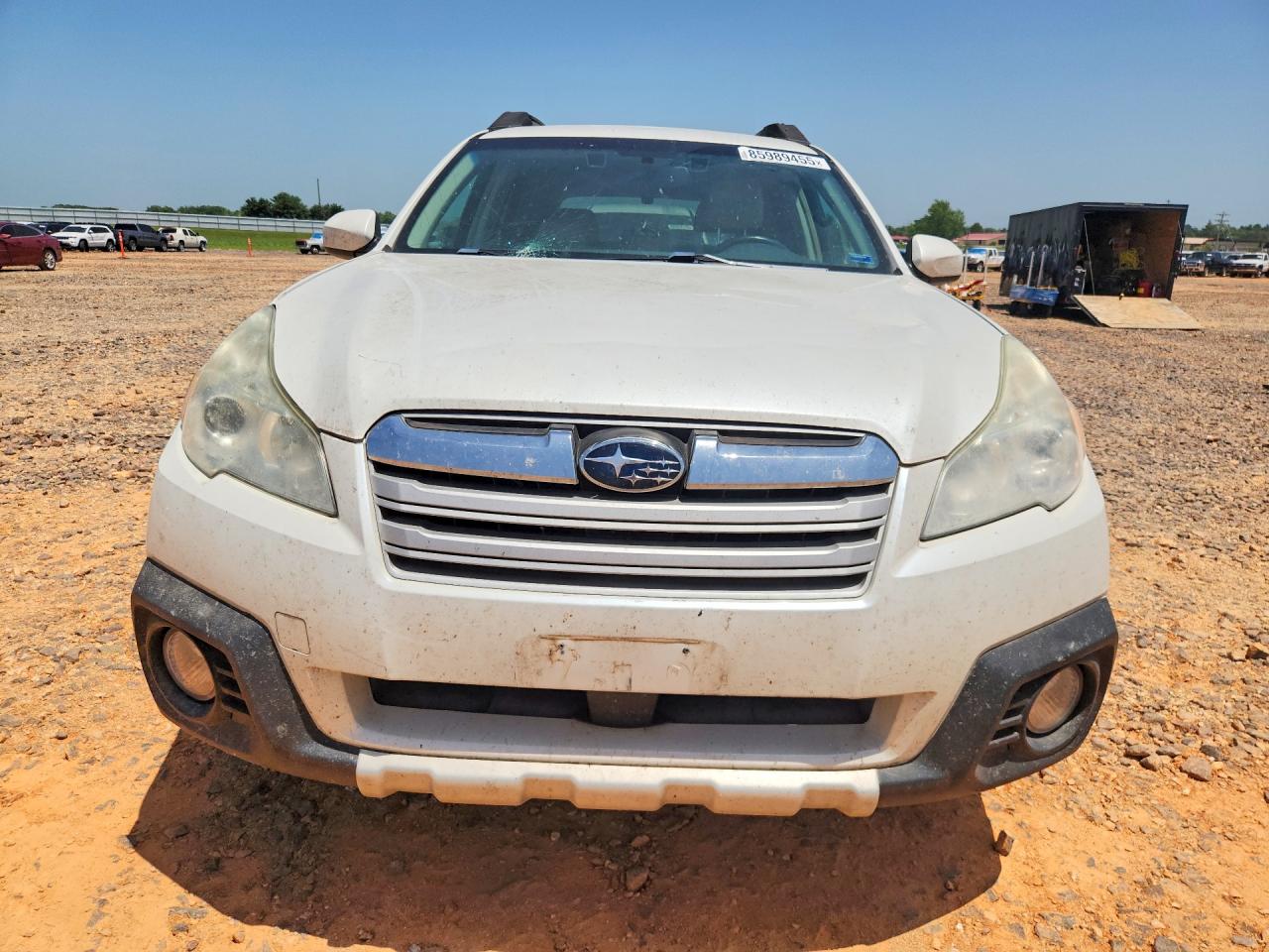 2013 Subaru Outback 2.5i Limited Белый vin: 4S4BRCPC3D3260229