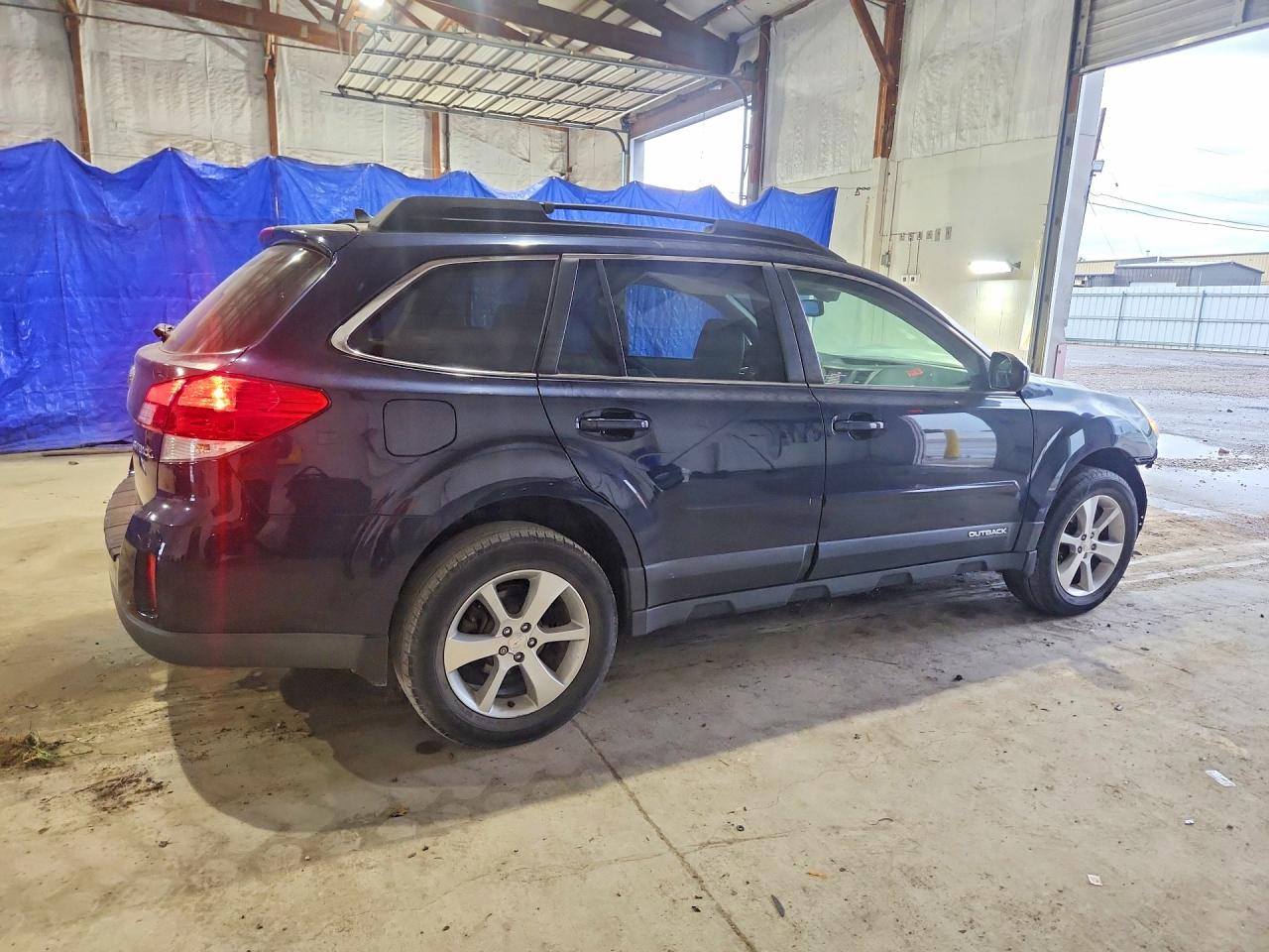 2013 Subaru Outback 2.5i Limited Blue vin: 4S4BRCPC3D3281534