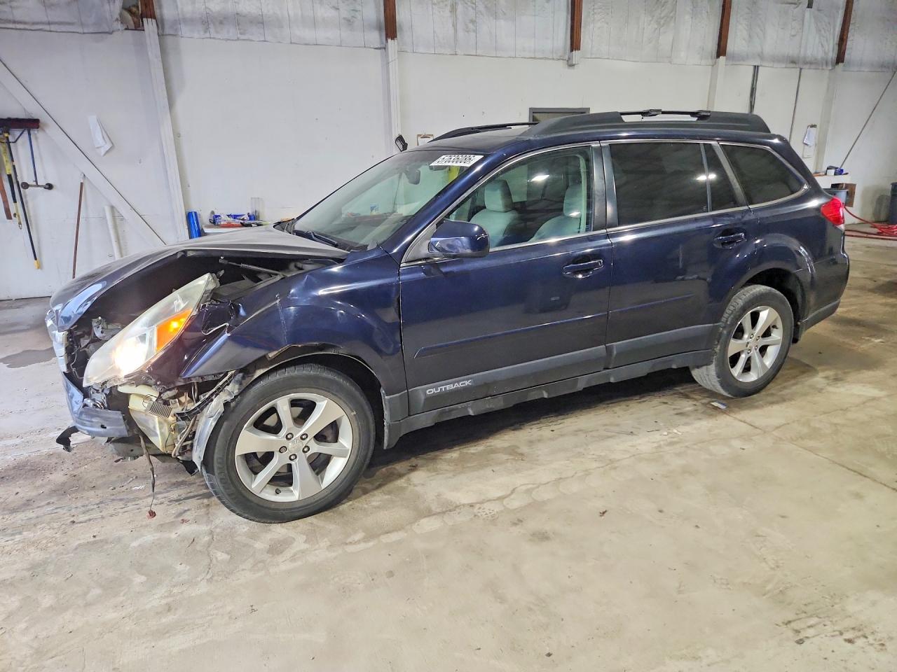 2013 Subaru Outback 2.5i Limited Blue vin: 4S4BRCPC3D3281534