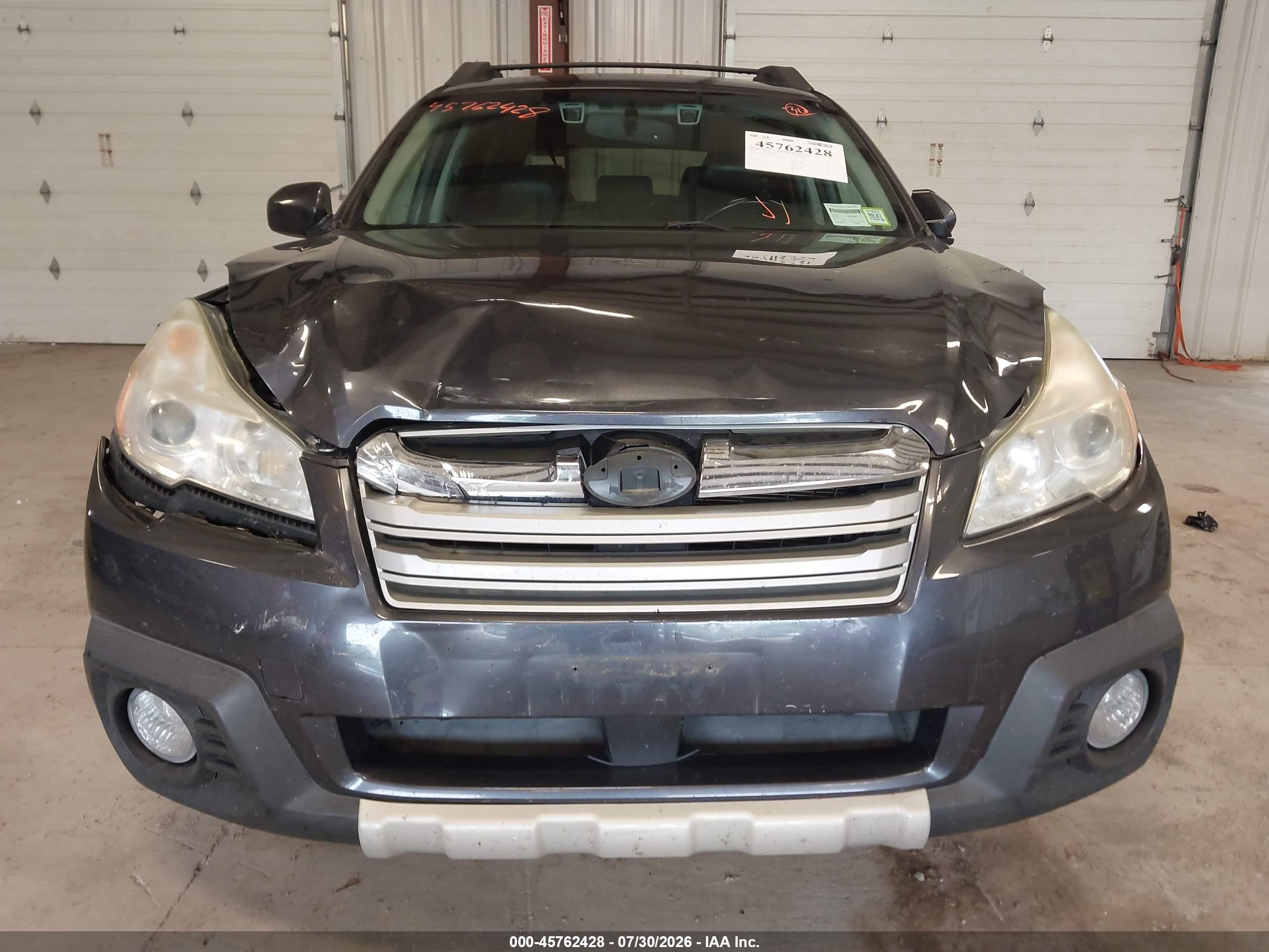 2013 Subaru Outback 2.5i Limited Серый vin: 4S4BRCPC4D3286595