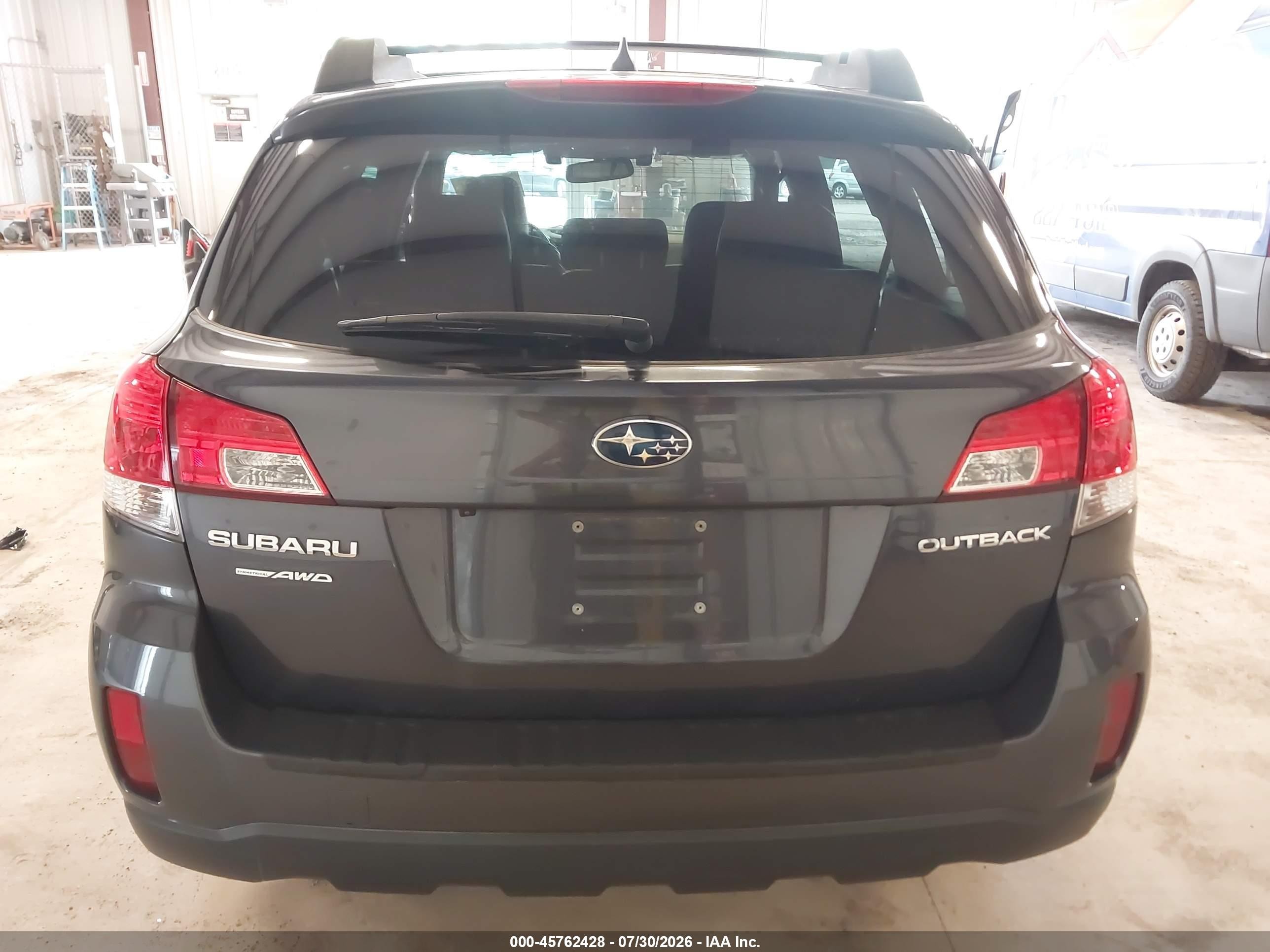 2013 Subaru Outback 2.5i Limited Серый vin: 4S4BRCPC4D3286595