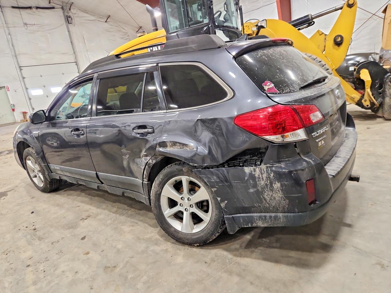 2013 Subaru Outback 2.5i Limited Blue vin: 4S4BRCPC5D3255985