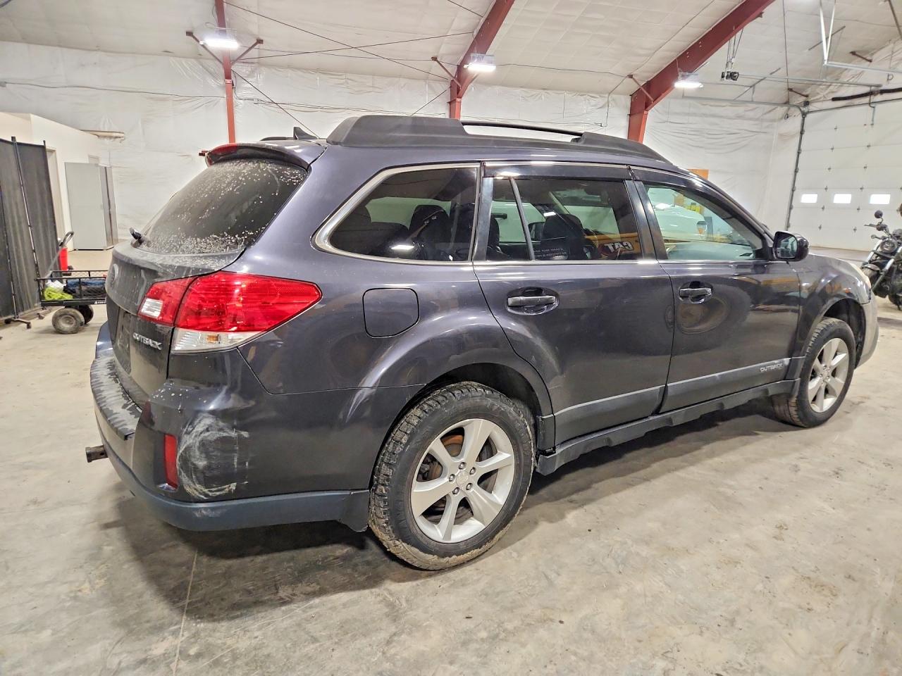 2013 Subaru Outback 2.5i Limited Blue vin: 4S4BRCPC5D3255985