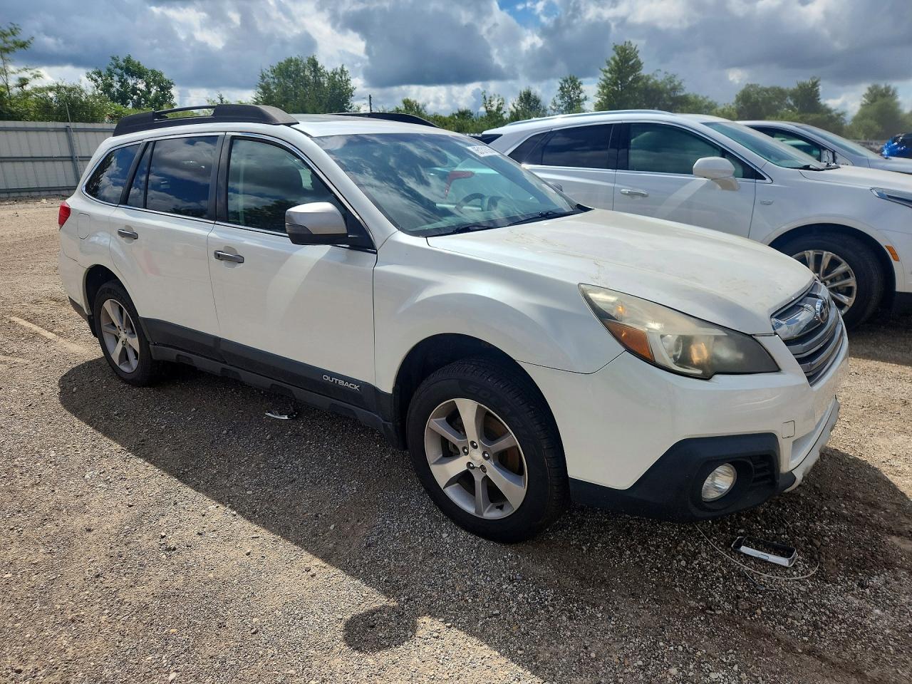 2014 Subaru Outback 2.5i Limited Белый vin: 4S4BRCPC9E3234476