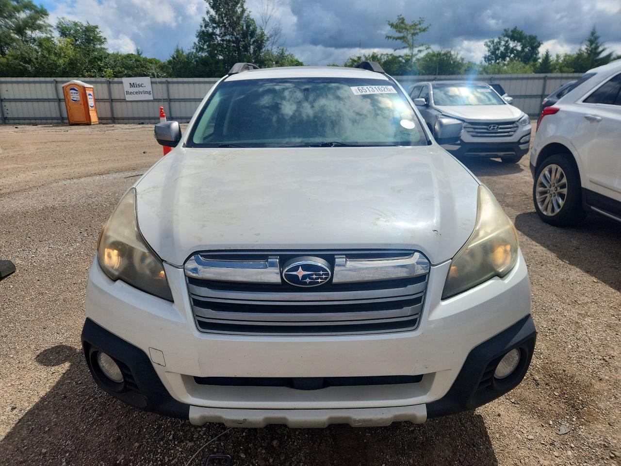 2014 Subaru Outback 2.5i Limited Белый vin: 4S4BRCPC9E3234476
