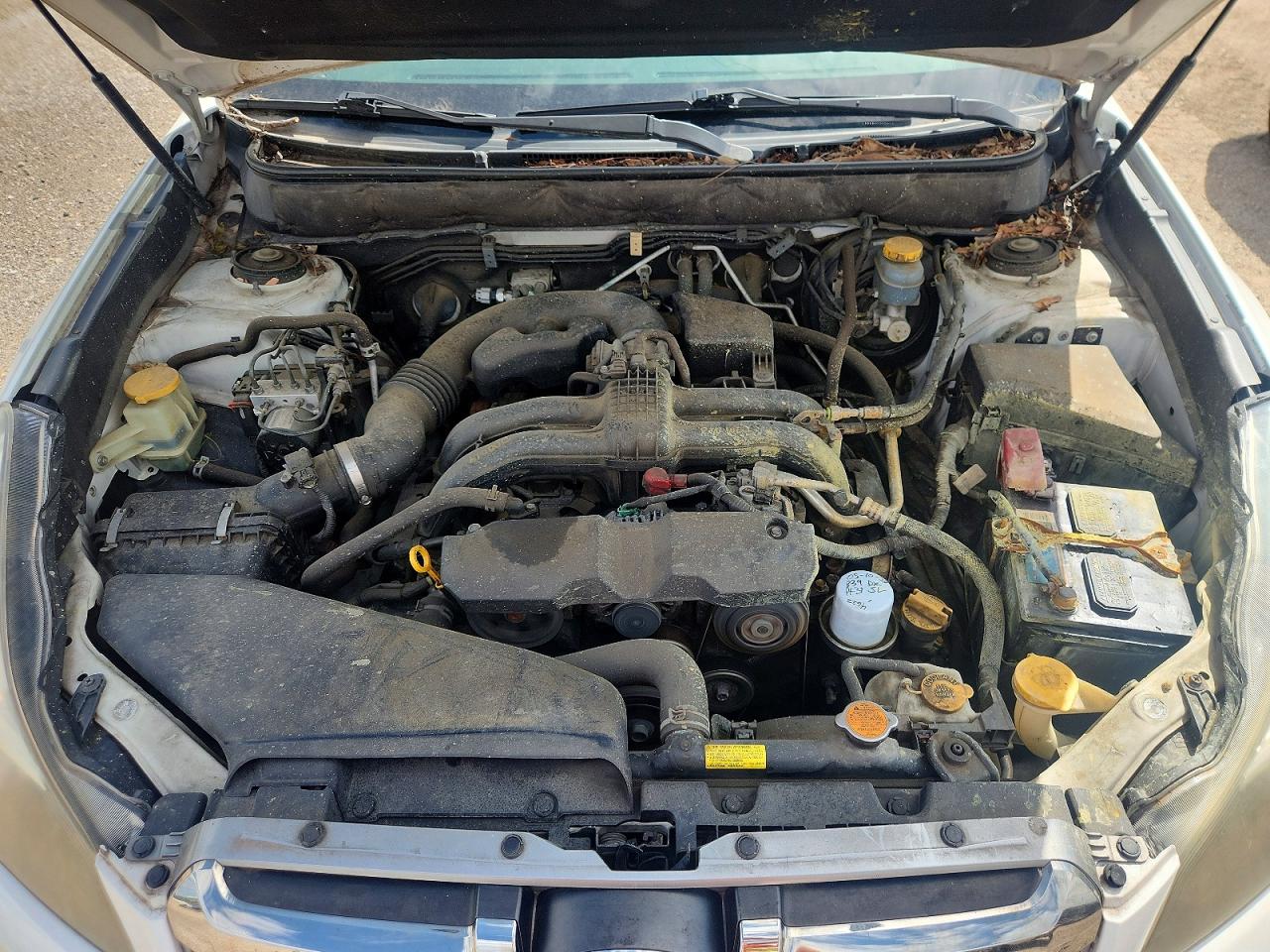 2014 Subaru Outback 2.5i Limited Белый vin: 4S4BRCPC9E3234476