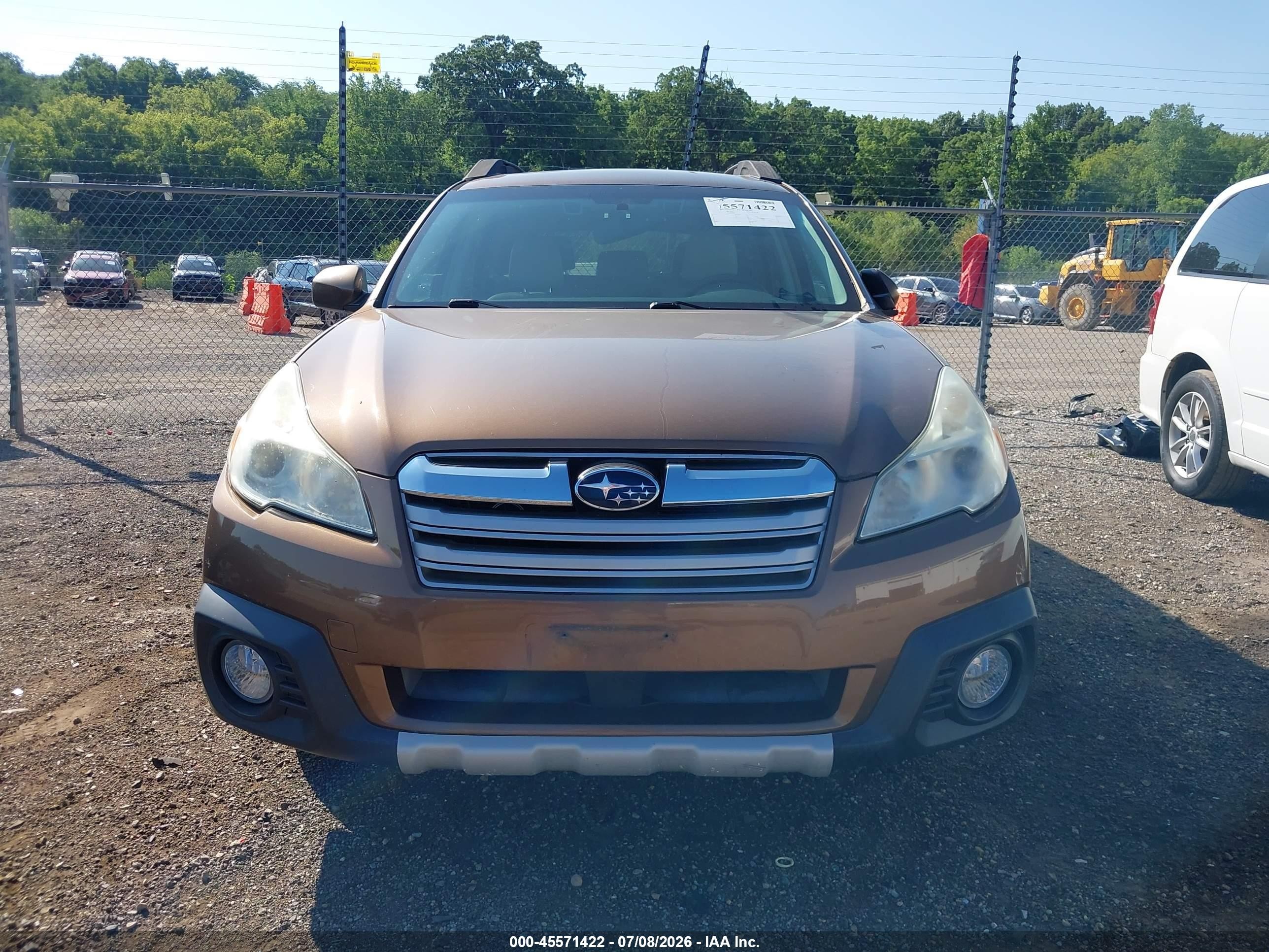 2013 Subaru Outback 2.5i Limited Brown vin: 4S4BRCPCXD3230273
