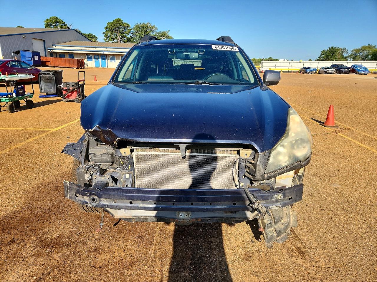 2014 Subaru Outback 2.5i Limited Blue vin: 4S4BRCPCXE3269463