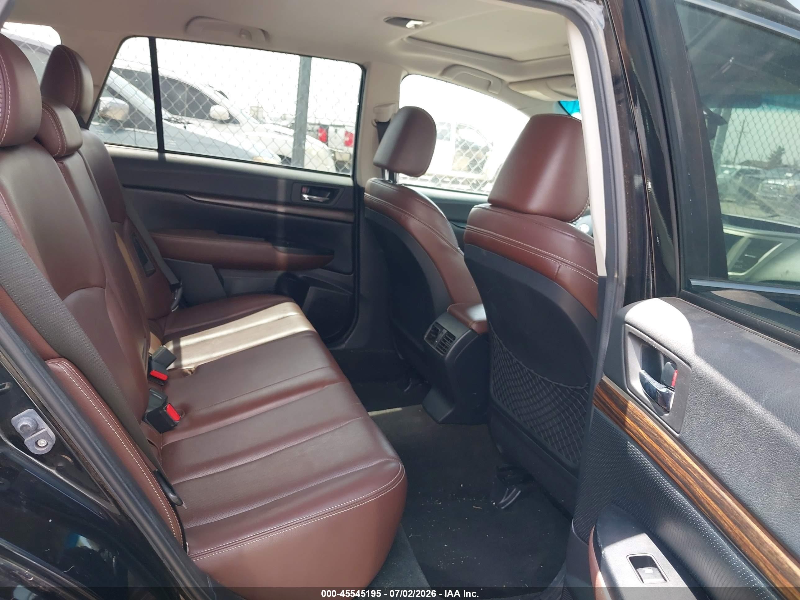 2013 Subaru Outback 2.5i Limited Black vin: 4S4BRCSC2D3206525