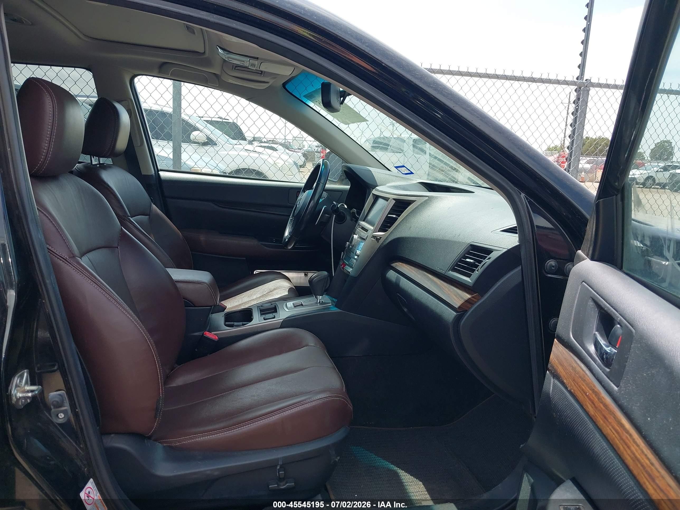 2013 Subaru Outback 2.5i Limited Black vin: 4S4BRCSC2D3206525