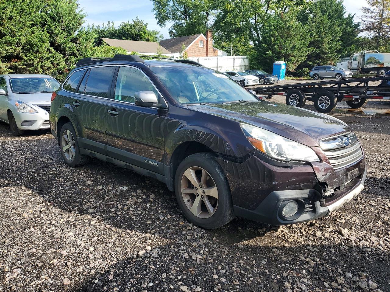 2013 Subaru Outback 2.5i Limited Brown vin: 4S4BRCSC8D3248827