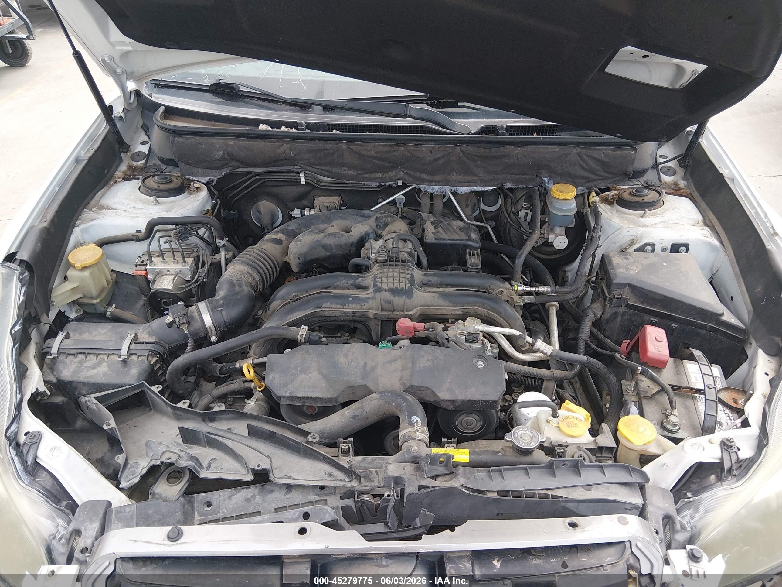 2013 Subaru Outback 2.5i Limited Белый vin: 4S4BRCSCXD3282509