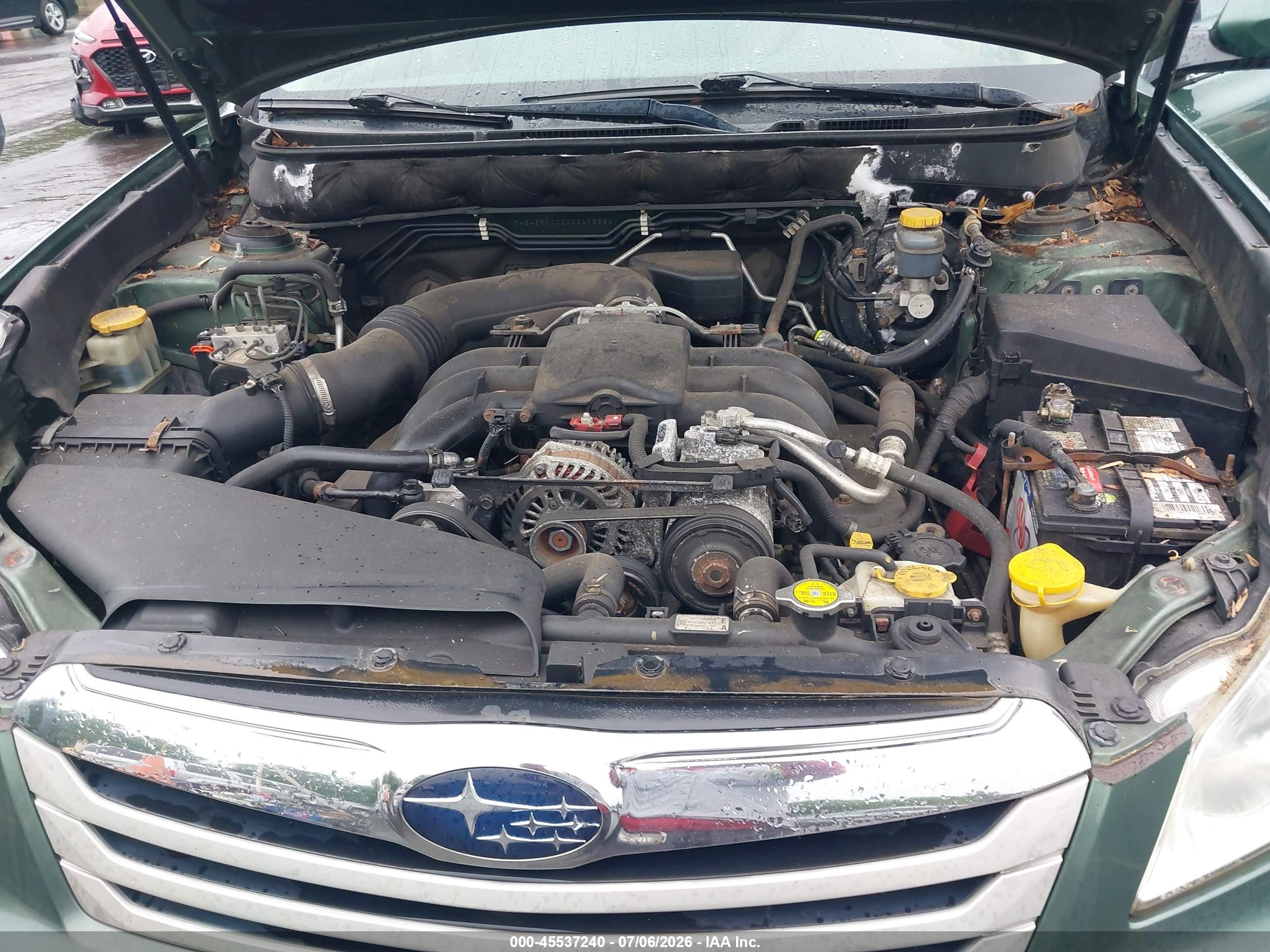 2010 Subaru Outback 3.6r Premium Green vin: 4S4BRDCC2A2369858