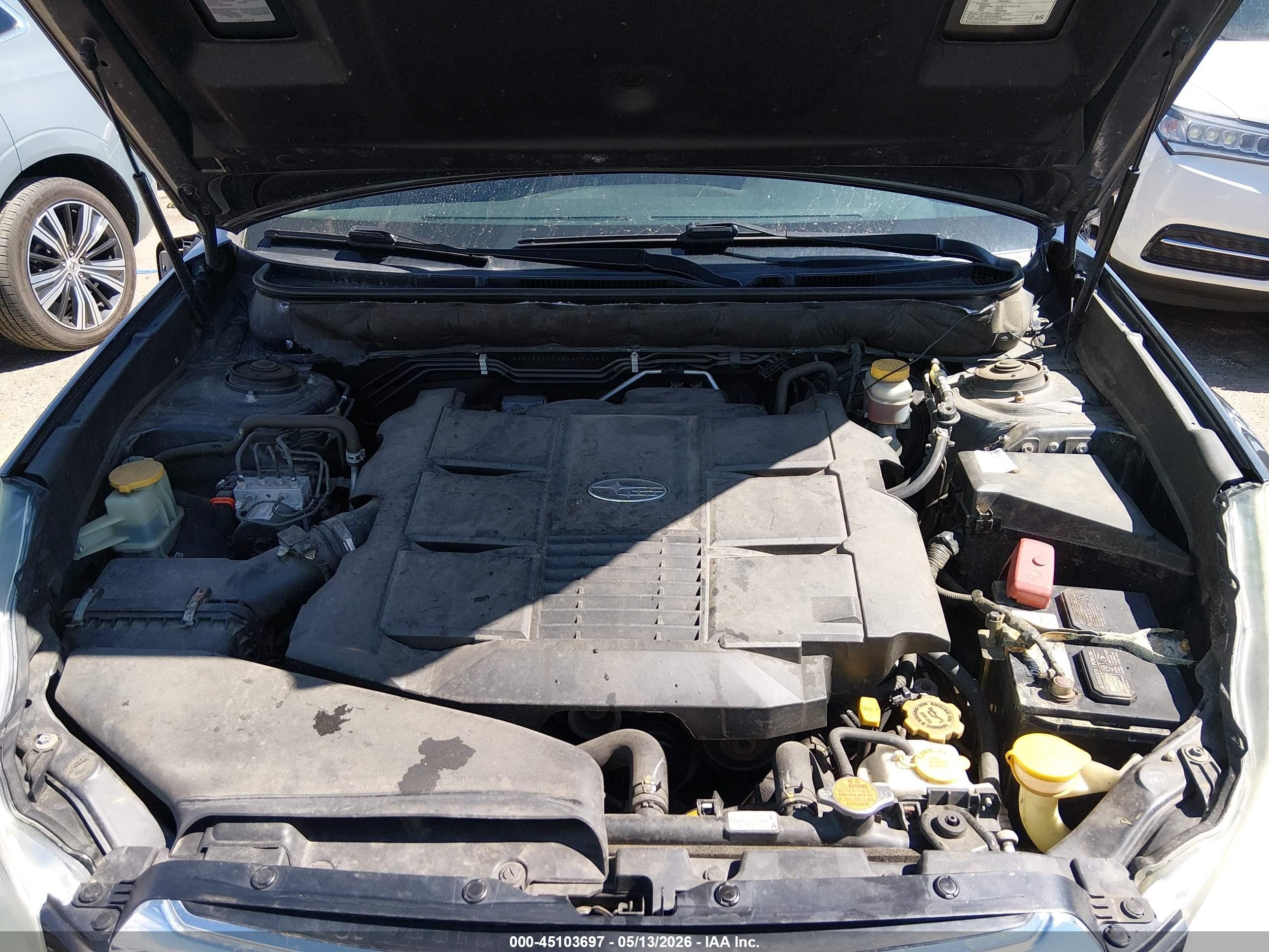 2011 Subaru Outback 3.6r Premium Gray vin: 4S4BRDCC4B2409469