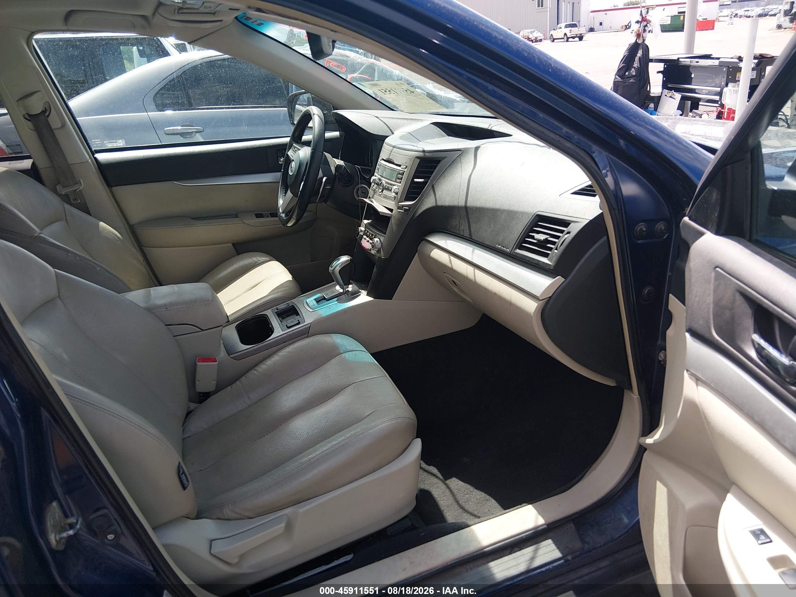 2011 Subaru Outback 3.6r Premium Blue vin: 4S4BRDGC1B2391300