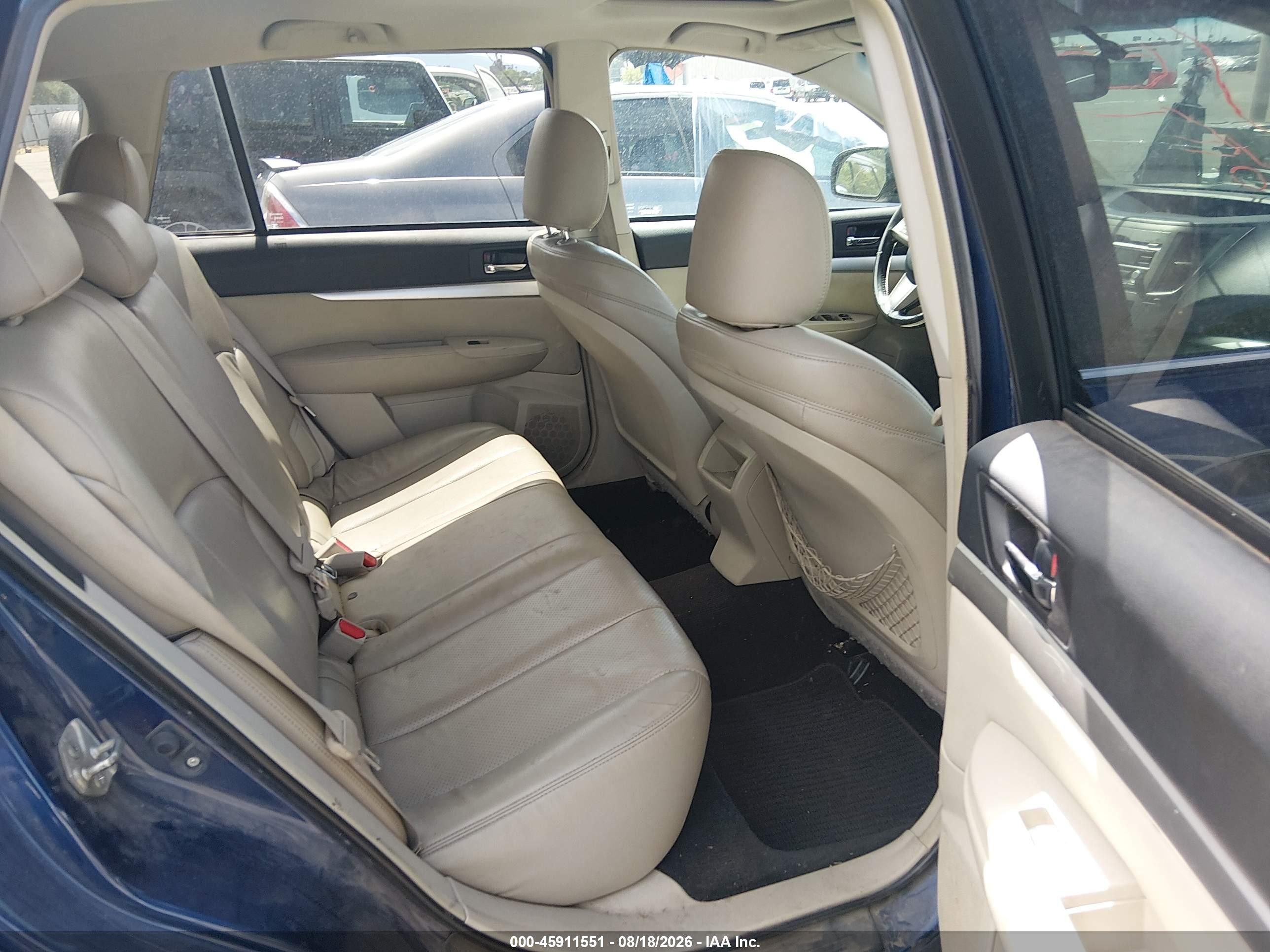 2011 Subaru Outback 3.6r Premium Blue vin: 4S4BRDGC1B2391300