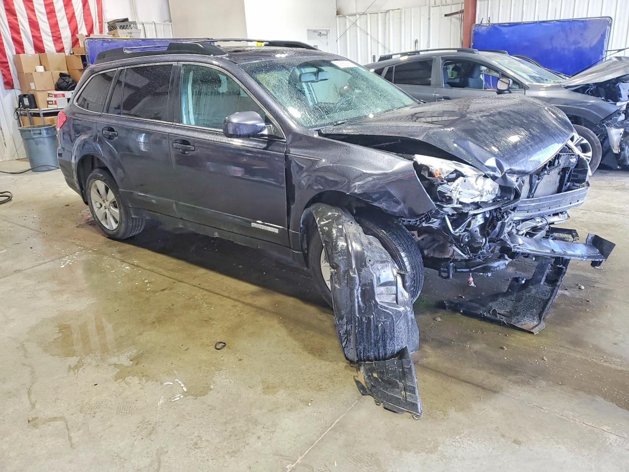 2010 Subaru Outback Charcoal vin: 4S4BRDGC2A2372513
