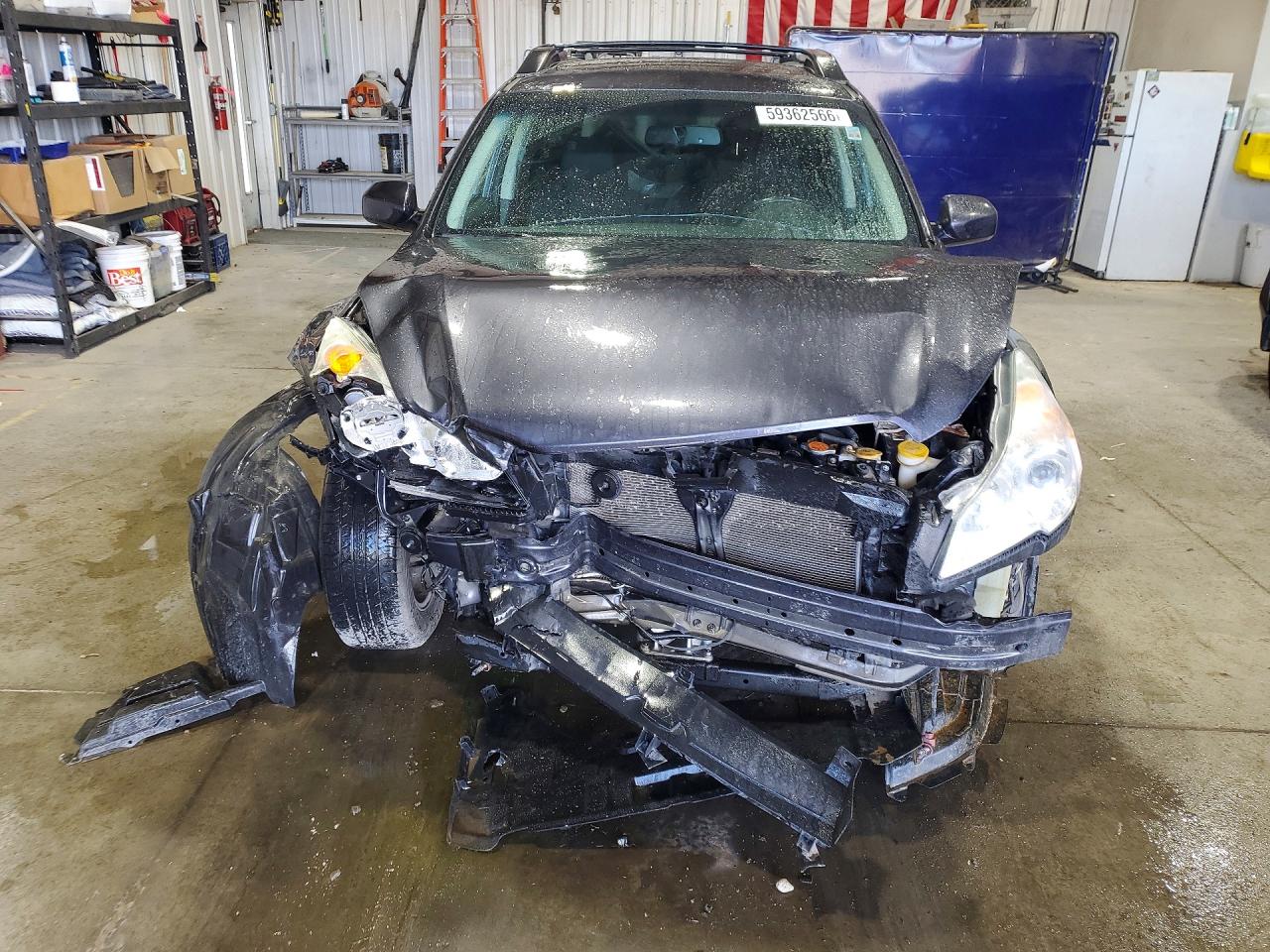 2010 Subaru Outback Charcoal vin: 4S4BRDGC2A2372513