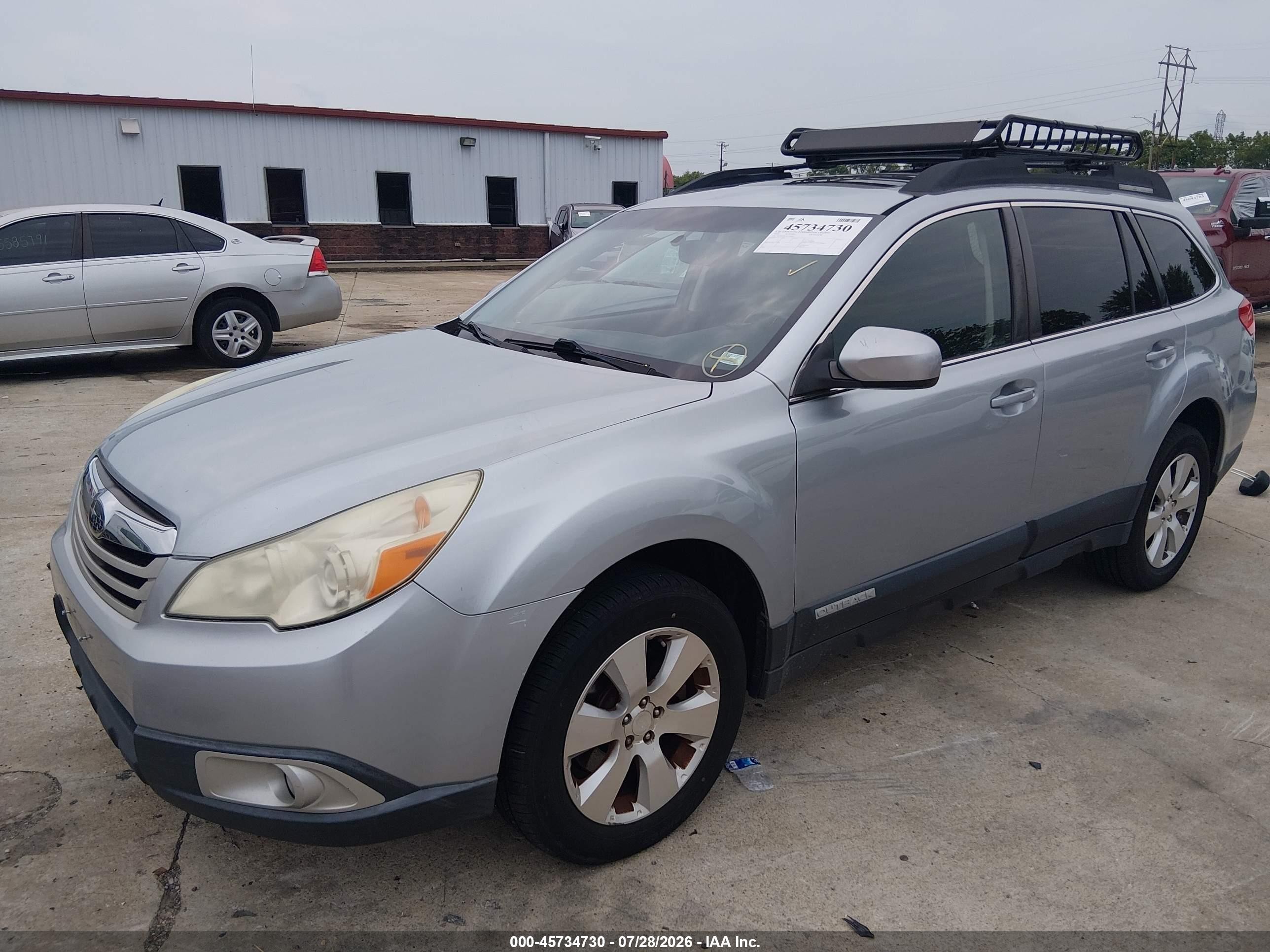 2012 Subaru Outback 3.6r Limited Gray vin: 4S4BRDGC3C2230853