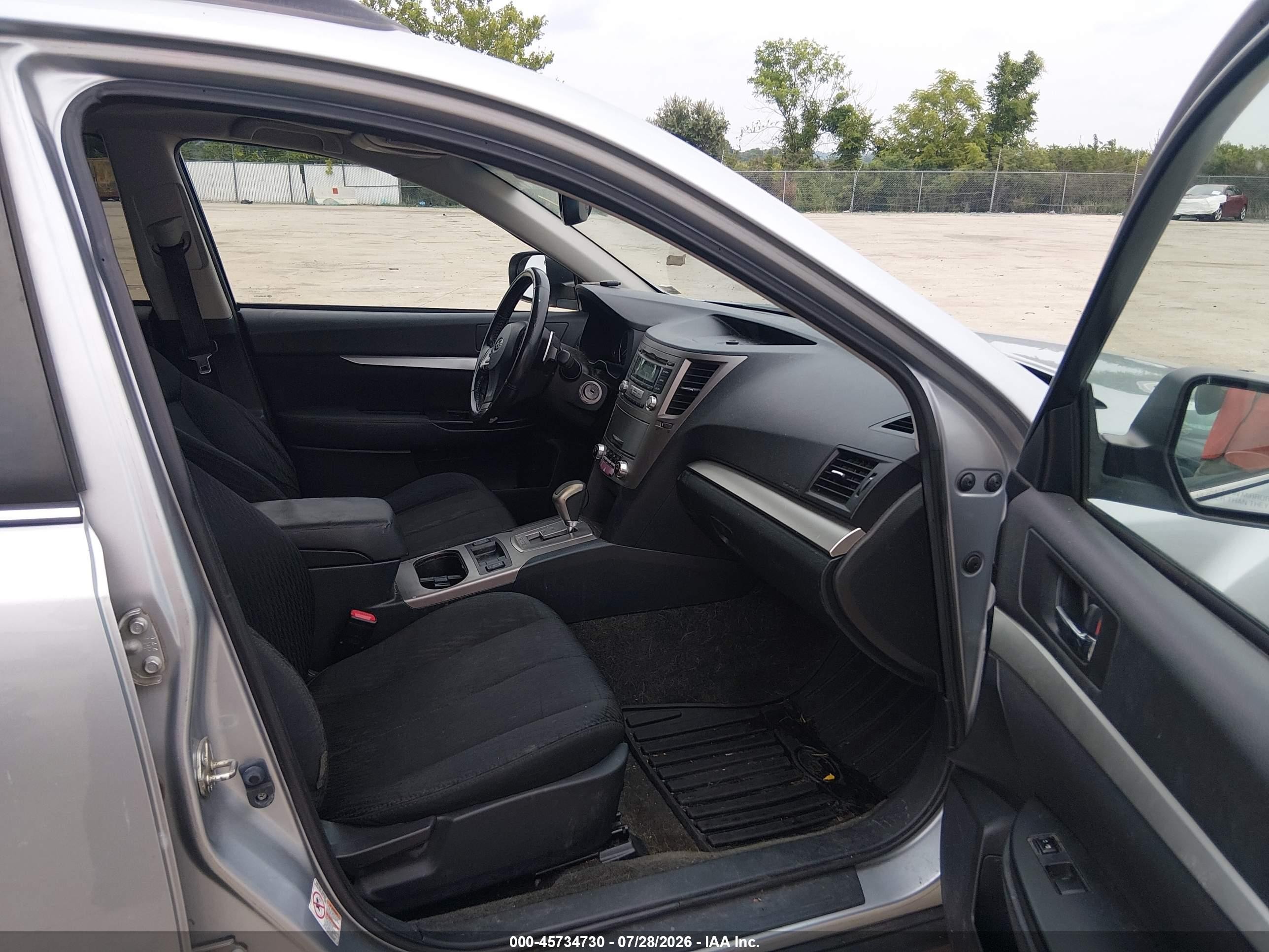2012 Subaru Outback 3.6r Limited Gray vin: 4S4BRDGC3C2230853