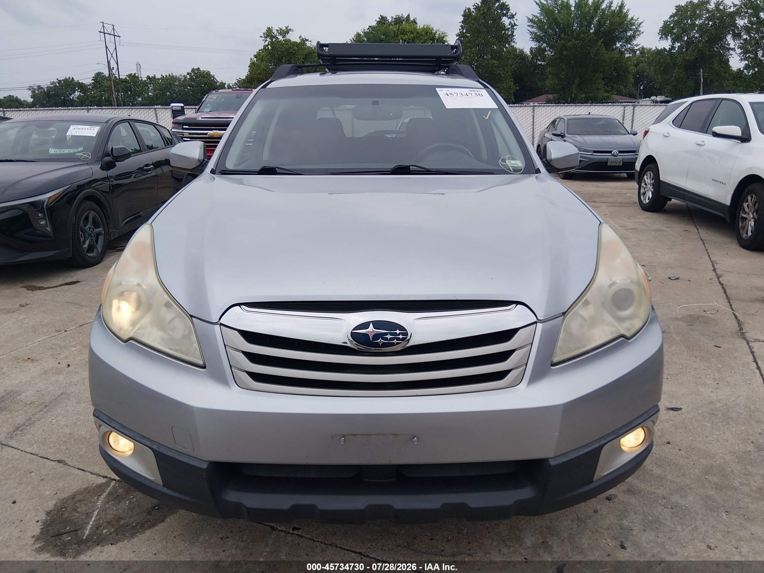 2012 Subaru Outback 3.6r Limited Gray vin: 4S4BRDGC3C2230853