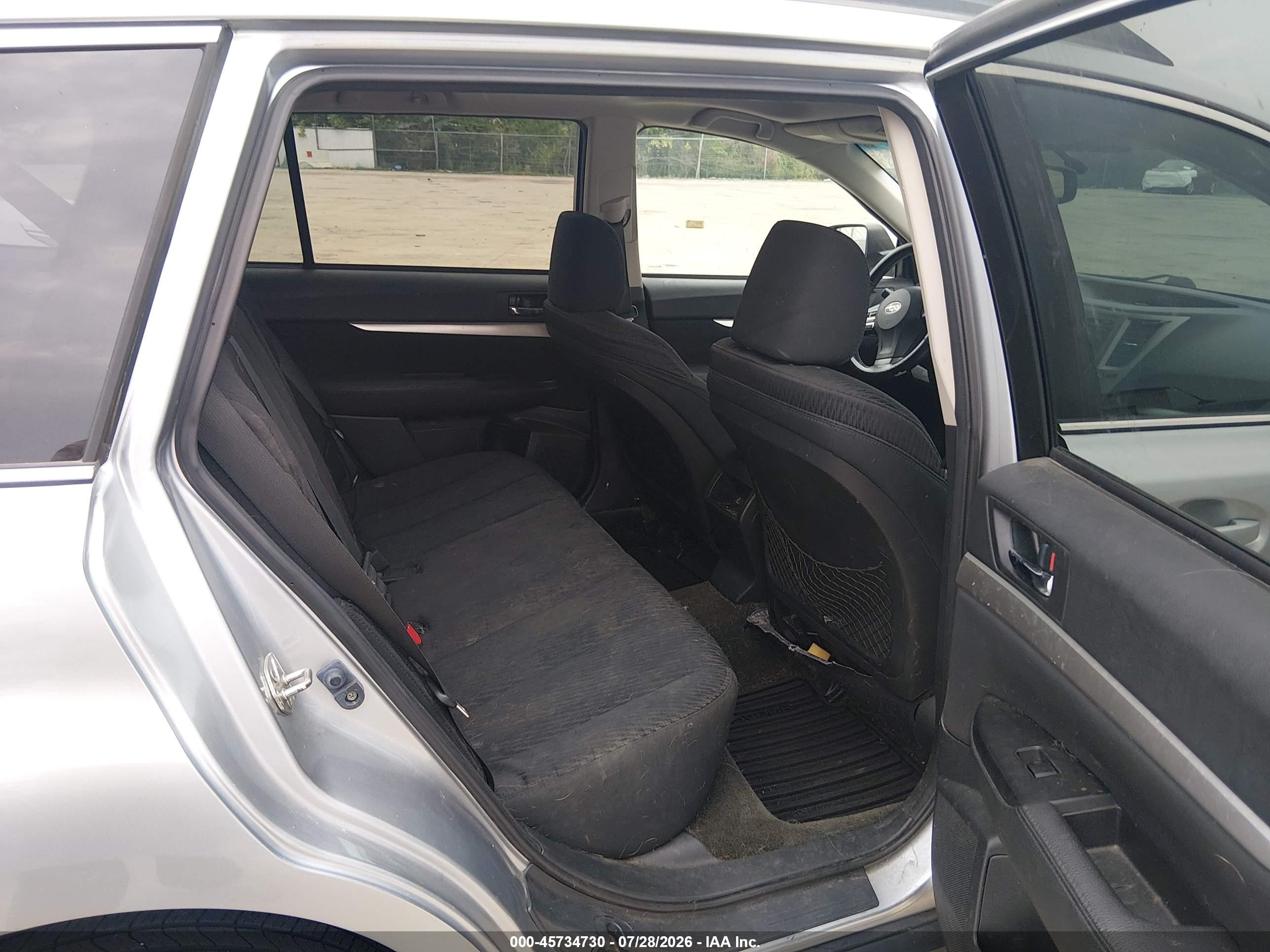 2012 Subaru Outback 3.6r Limited Gray vin: 4S4BRDGC3C2230853