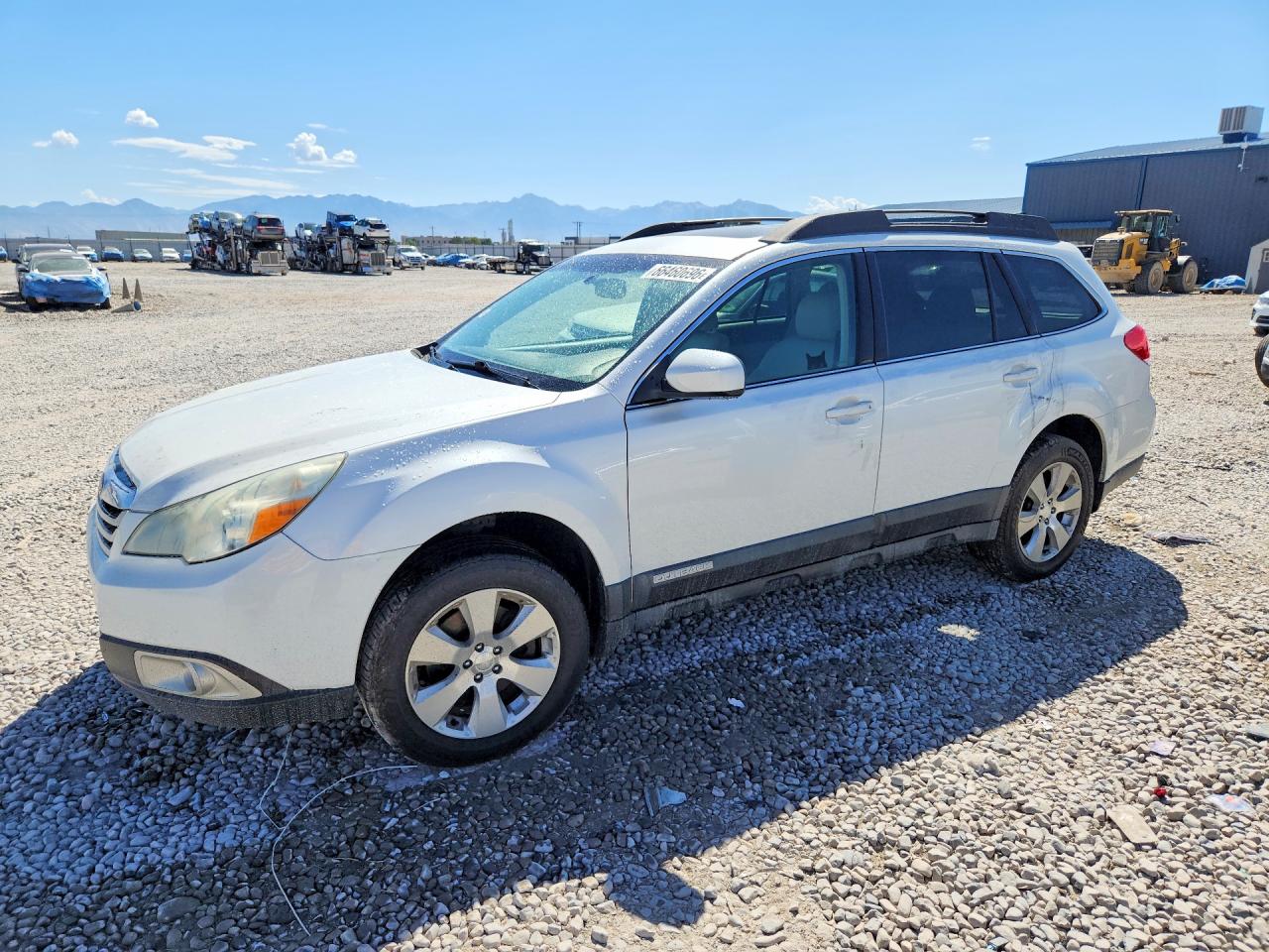 2012 Subaru Outback 3.6r Premium White vin: 4S4BRDHC4C2226650