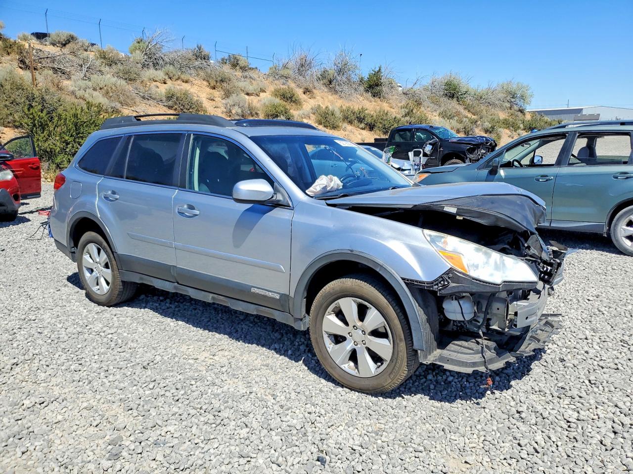 2012 Subaru Outback 3.6r Premium Silver vin: 4S4BRDHC4C2238863