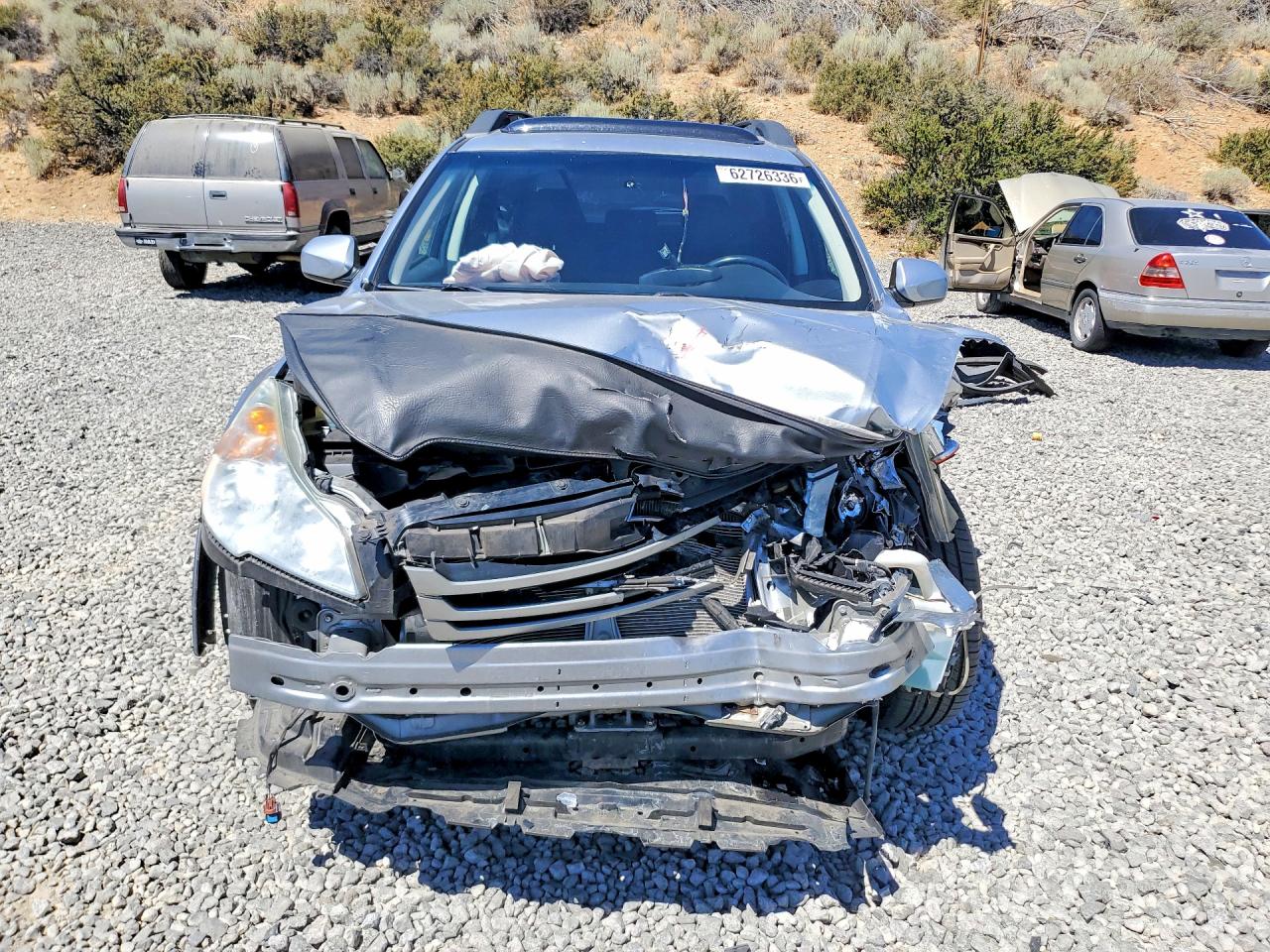 2012 Subaru Outback 3.6r Premium Silver vin: 4S4BRDHC4C2238863