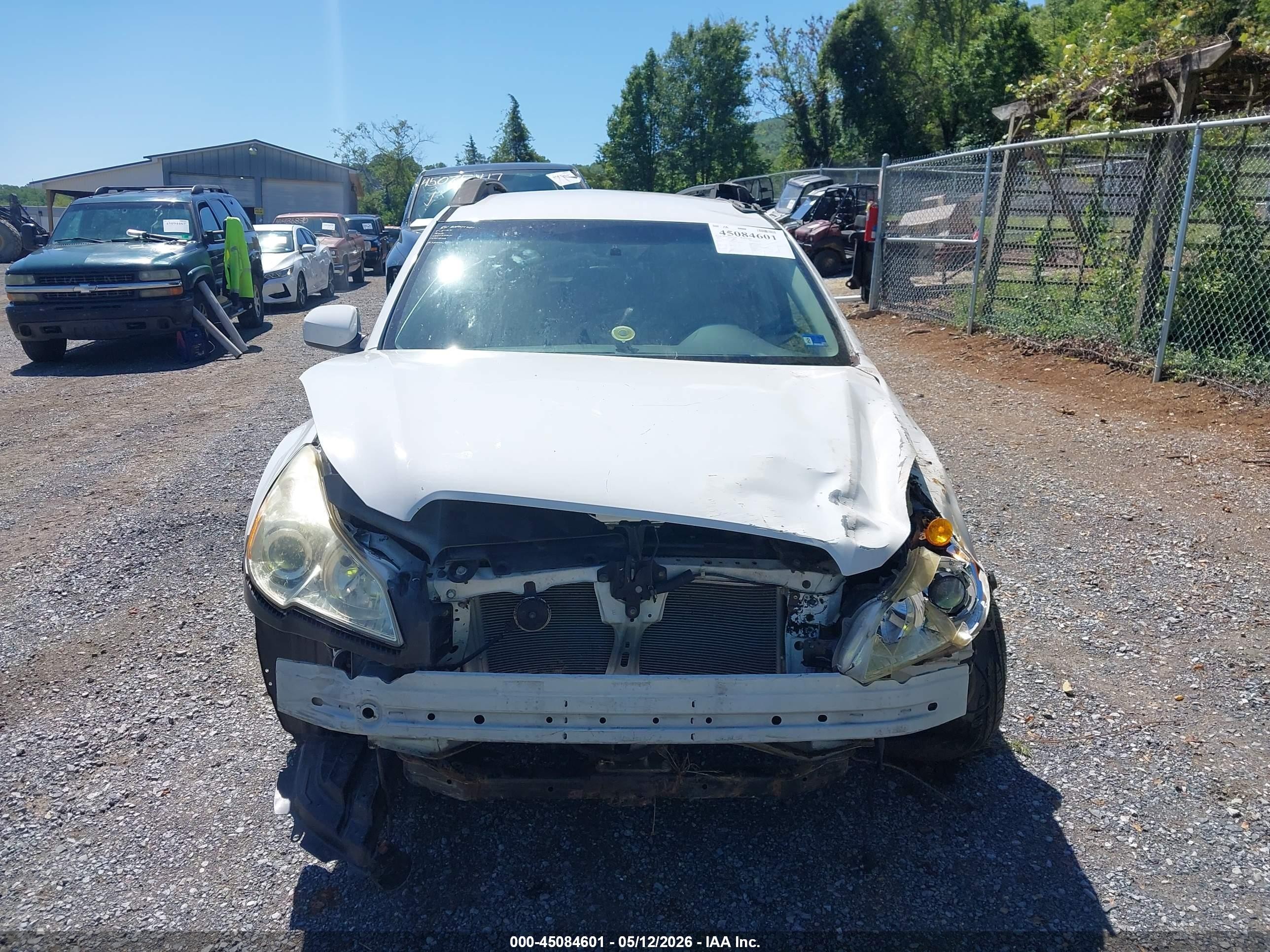 2011 Subaru Outback 3.6r Limited Белый vin: 4S4BRDJC0B2422075