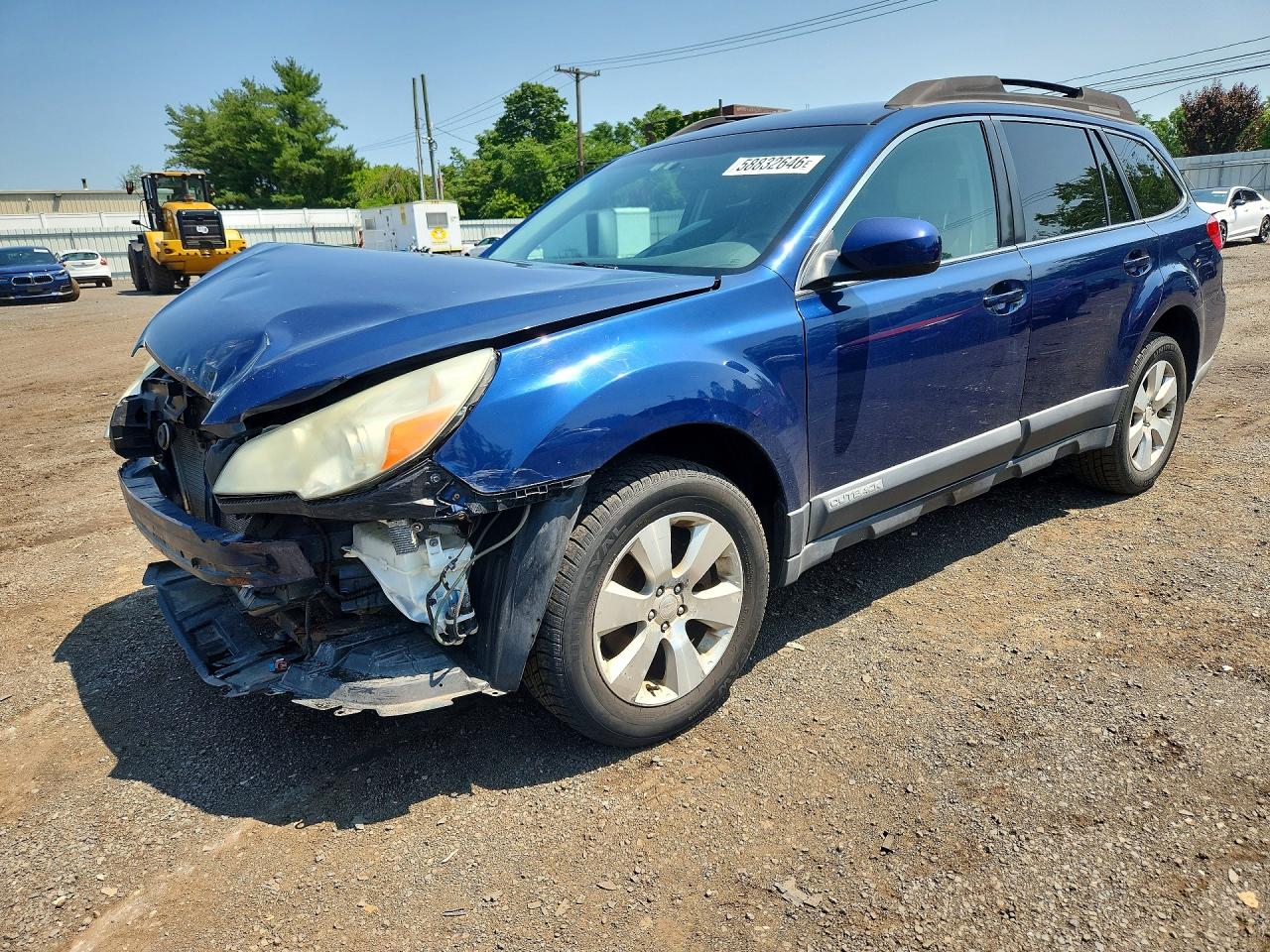 2010 Subaru Outback 3.6r Limited Blue vin: 4S4BRDJC1A2366226