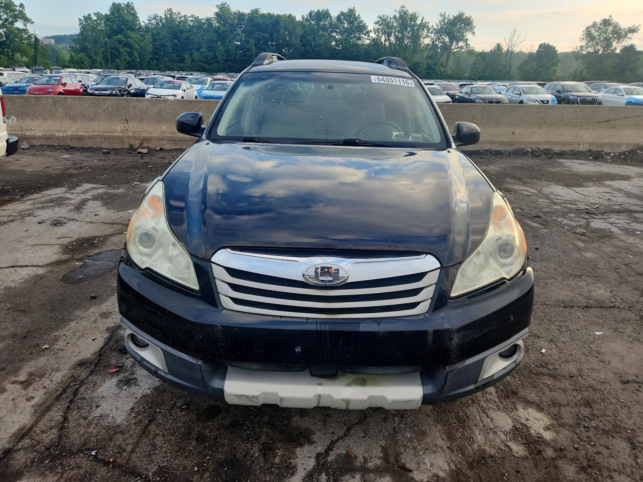 2010 Subaru Outback 3.6r Limited Black vin: 4S4BRDJC1A2366968