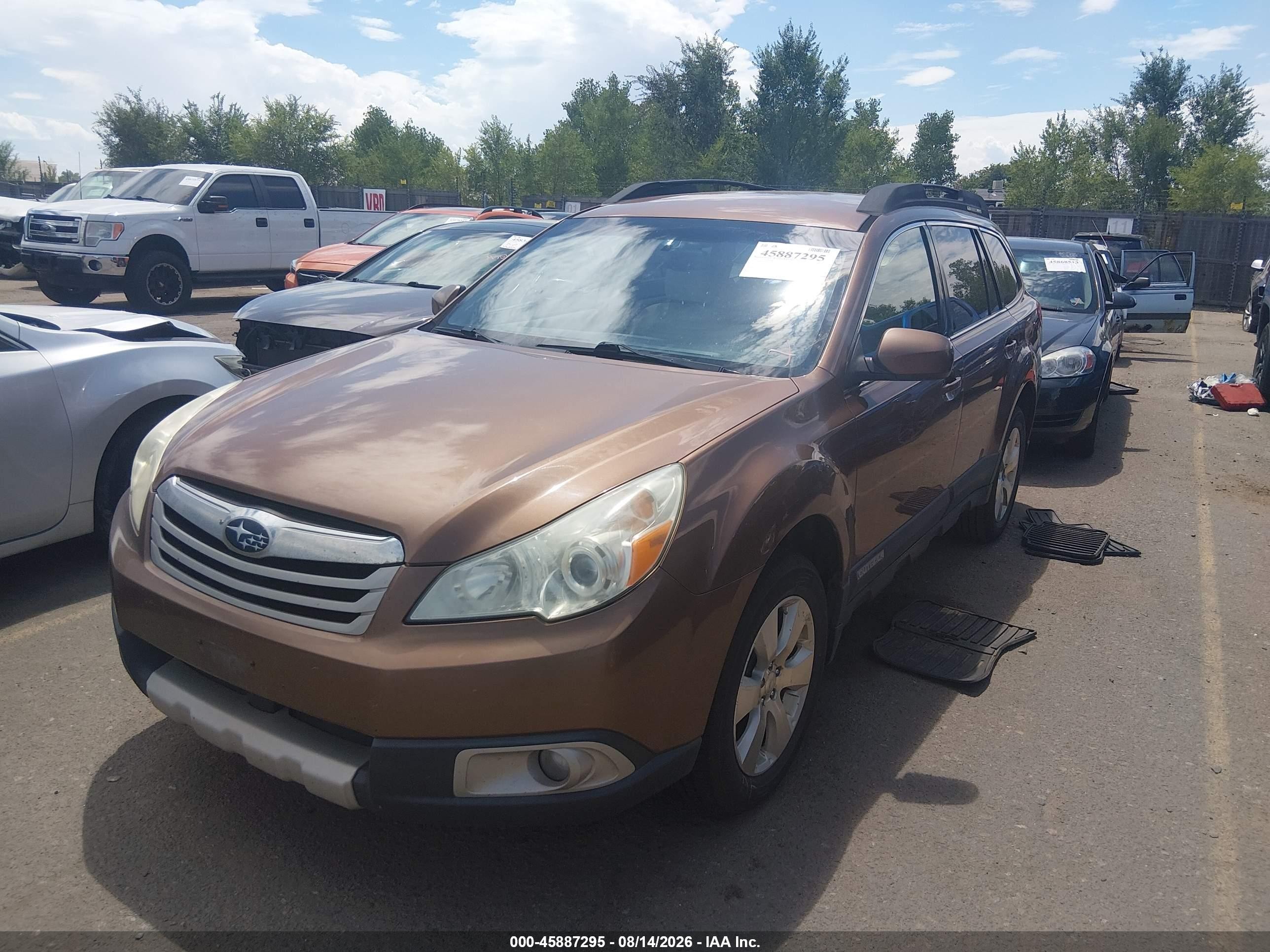 2011 Subaru Outback 3.6r Limited Brown vin: 4S4BRDJC2B2362476