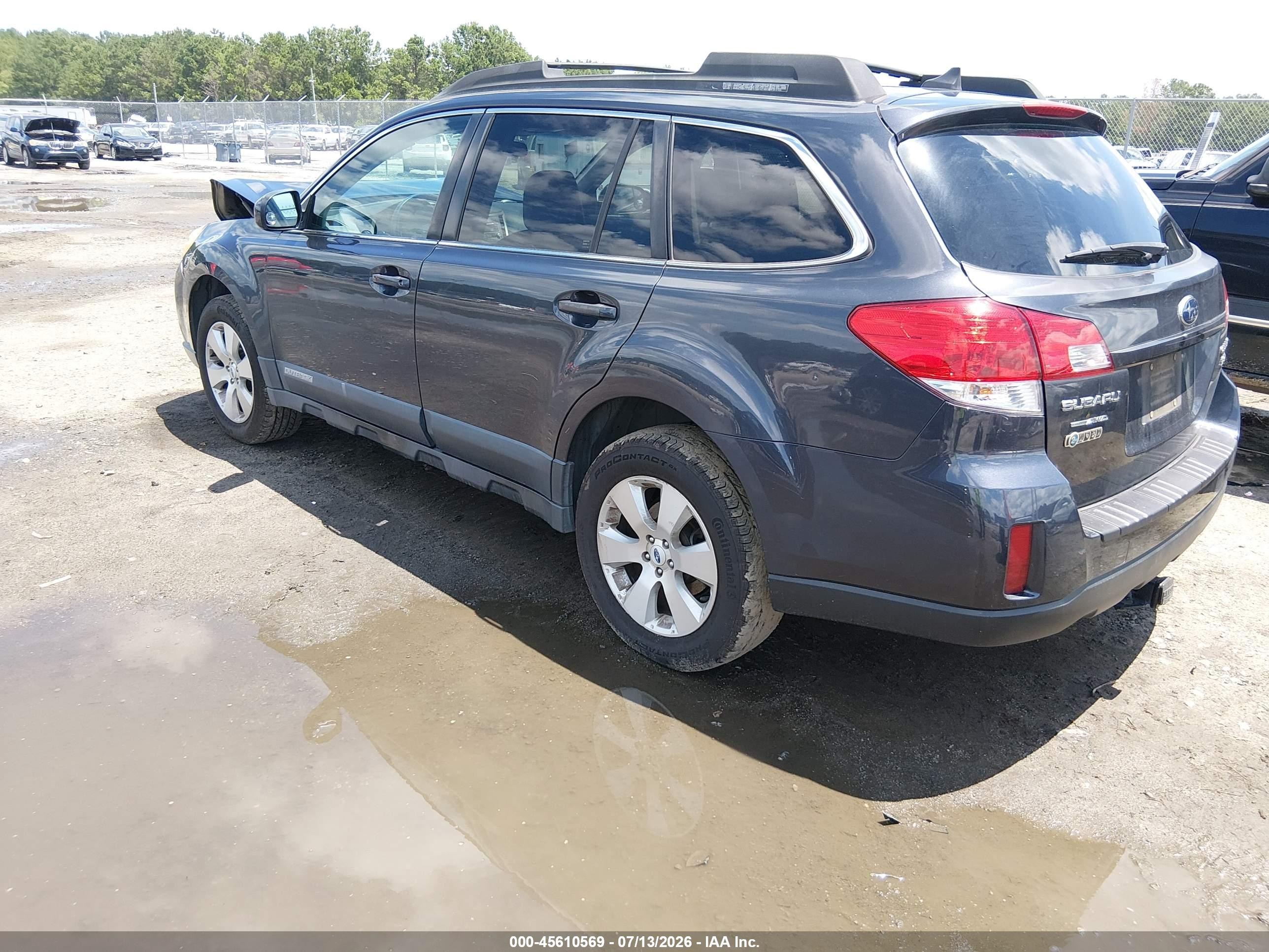 2011 Subaru Outback 3.6r Limited Gray vin: 4S4BRDJC2B2441422