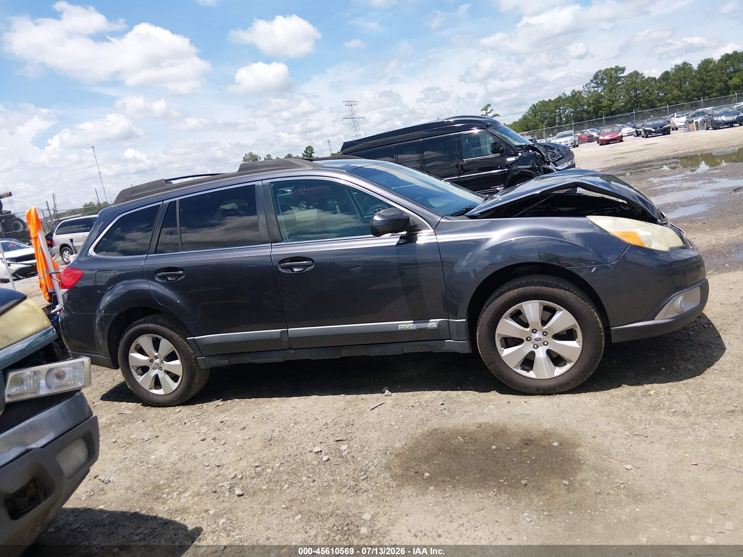 2011 Subaru Outback 3.6r Limited Gray vin: 4S4BRDJC2B2441422