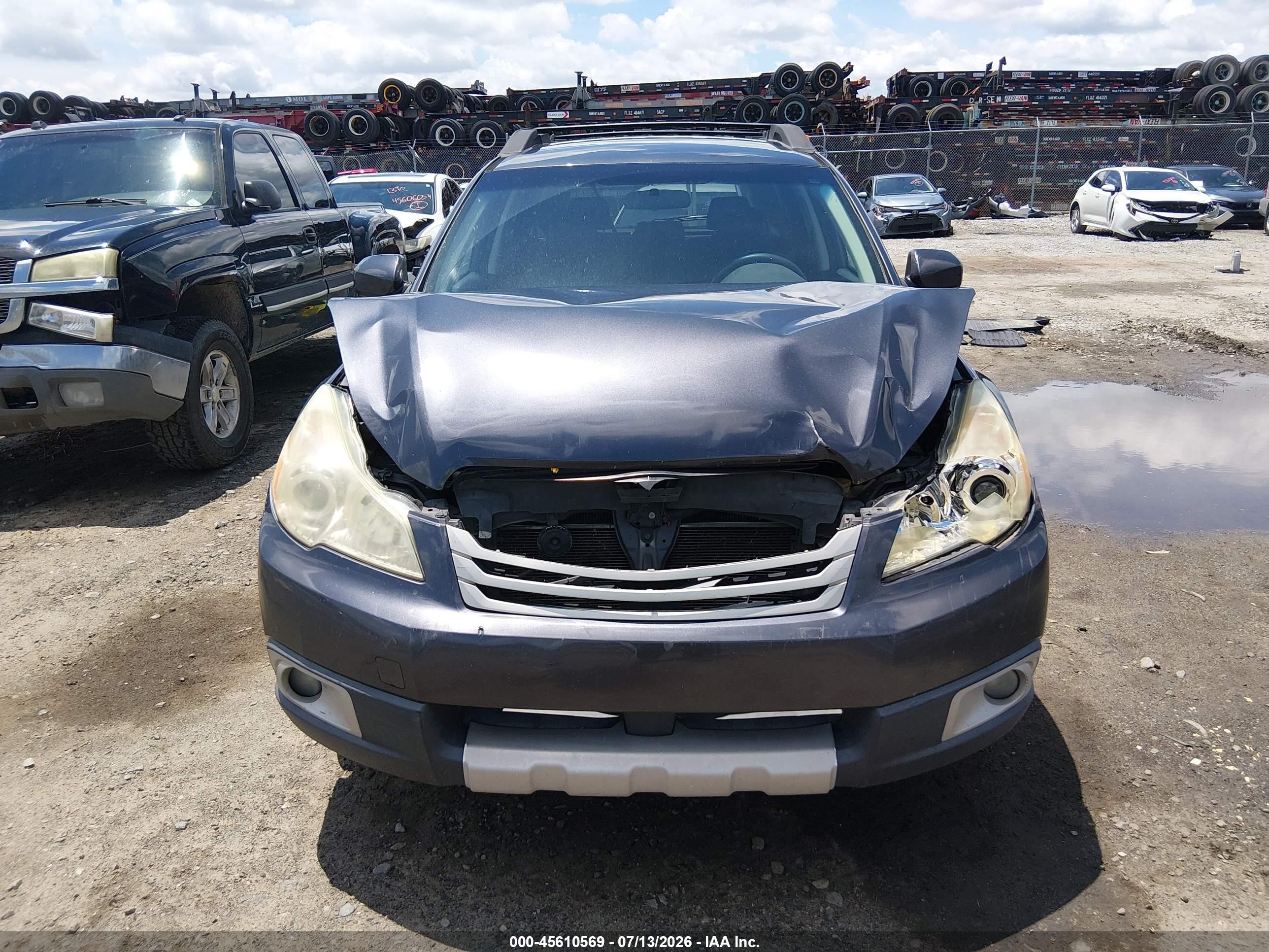 2011 Subaru Outback 3.6r Limited Gray vin: 4S4BRDJC2B2441422