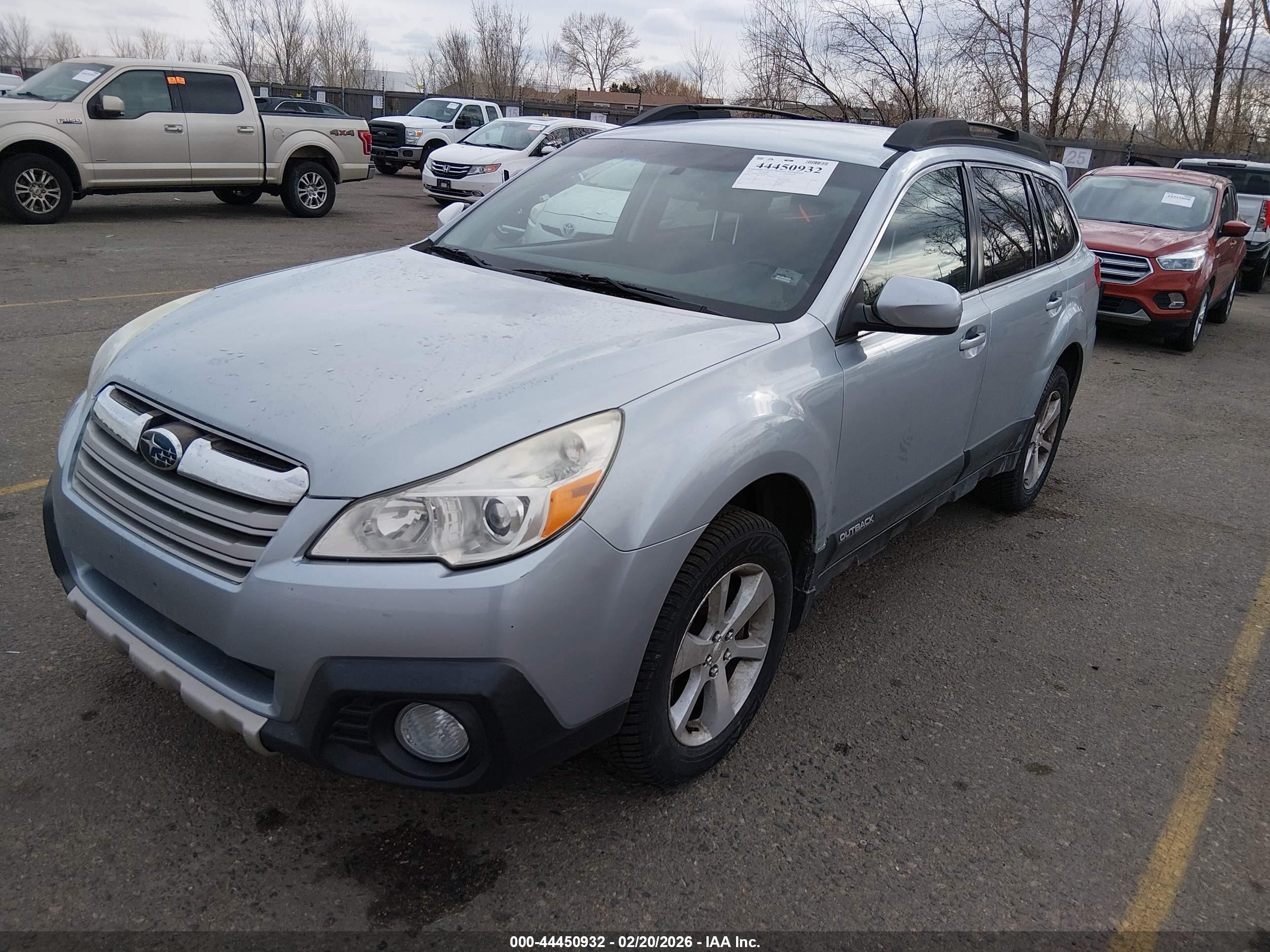 2013 Subaru Outback 3.6r Limited Blue vin: 4S4BRDJC3D2278184