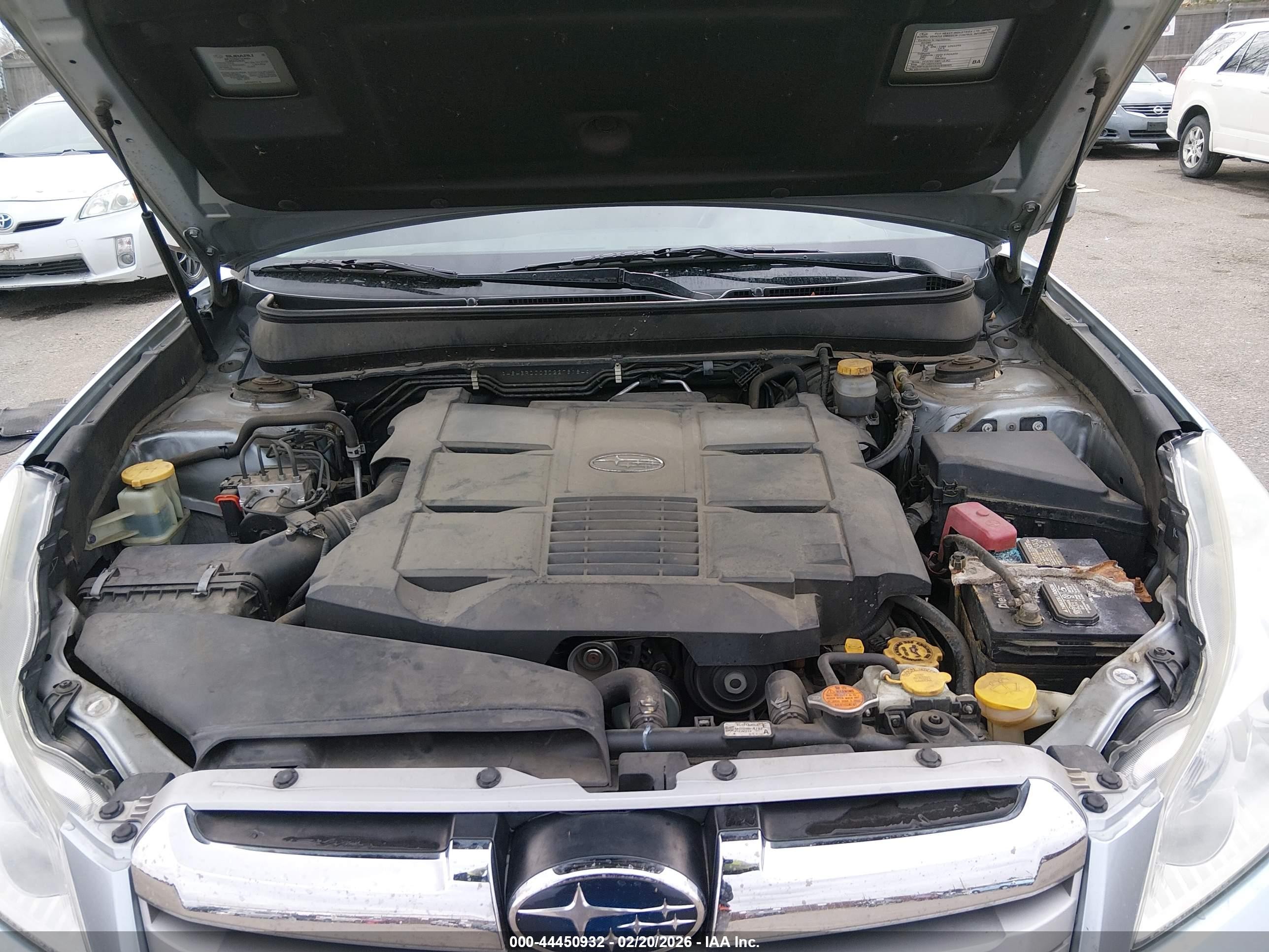 2013 Subaru Outback 3.6r Limited Blue vin: 4S4BRDJC3D2278184